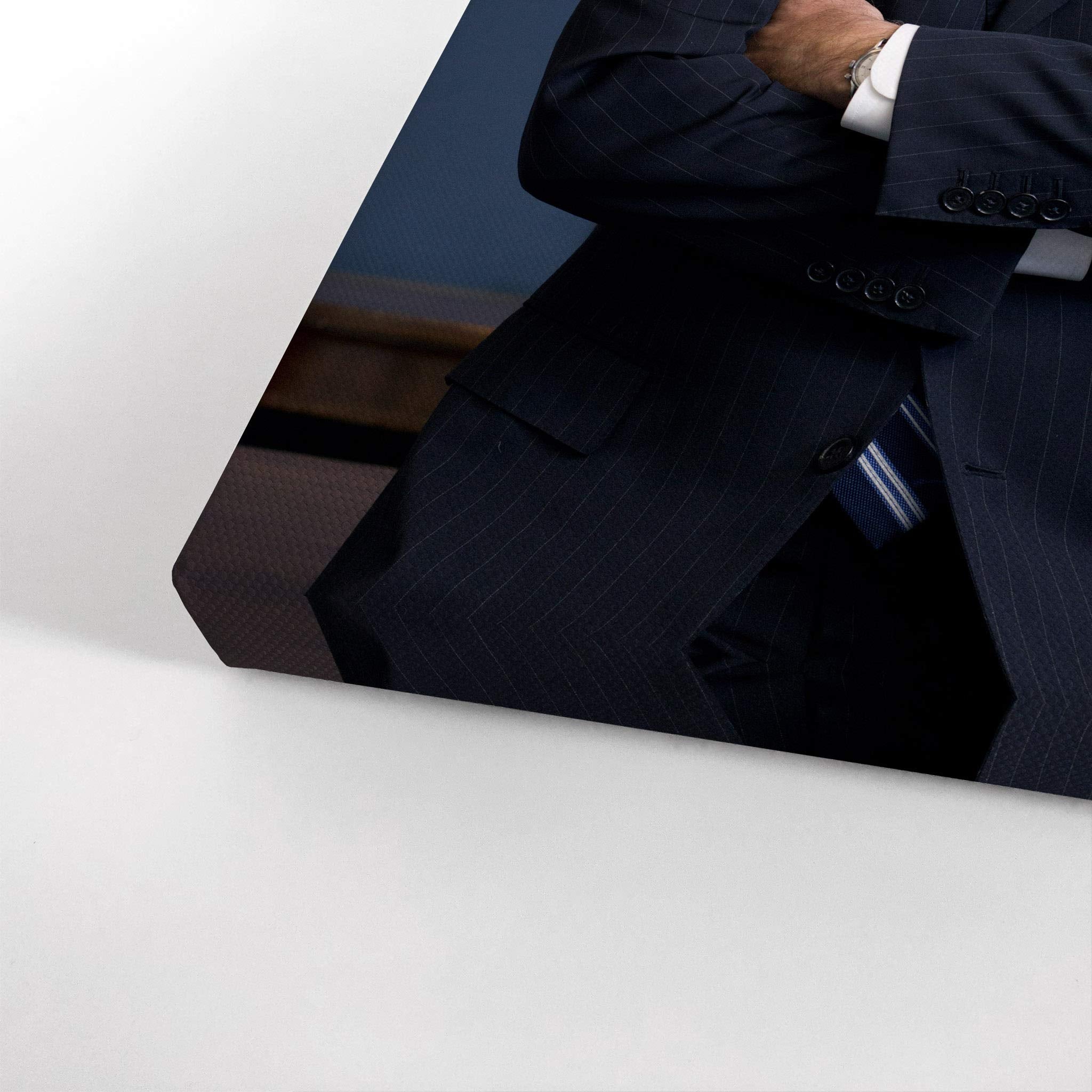 Smile Art Design 46Th President Of The United States Of America Joe Biden Portrait Canvas Wall Art Print American History Politi