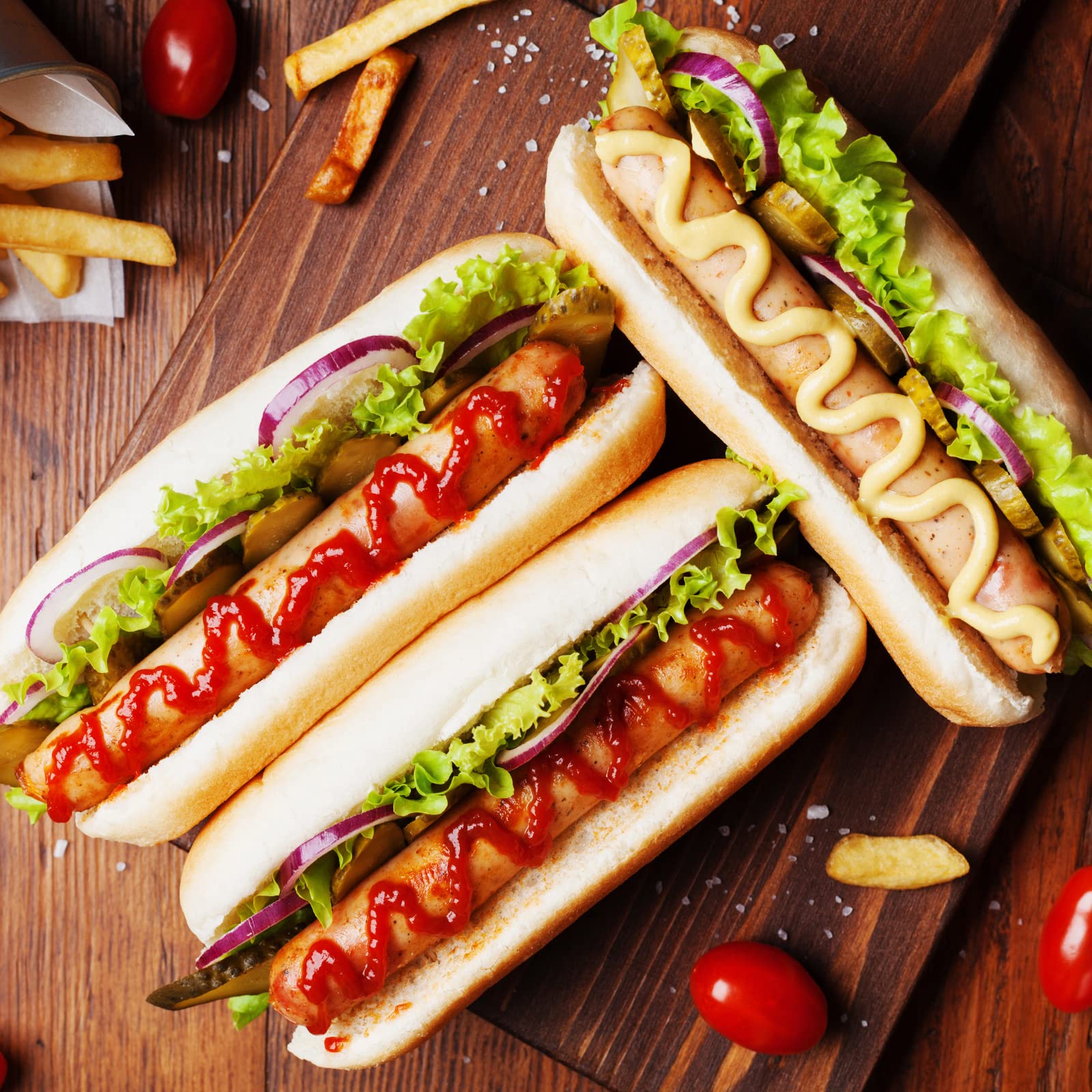 Dioycli Hot Dog Bun Mold Silicone French Baguette Bread Pan Perforated Sandwich Baking Form 12 Loaf Non-Stick Baking Liners Mat