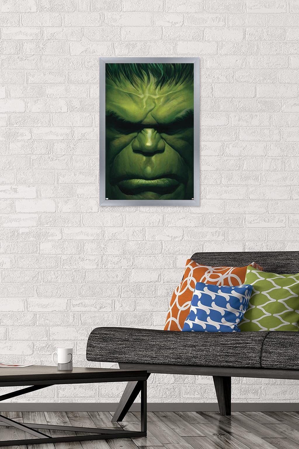 Trends International Marvel Comics - Hulk - The Immortal Hulk #18 Wall Poster, 14.72'' X 22.37'', Silver Framed Version