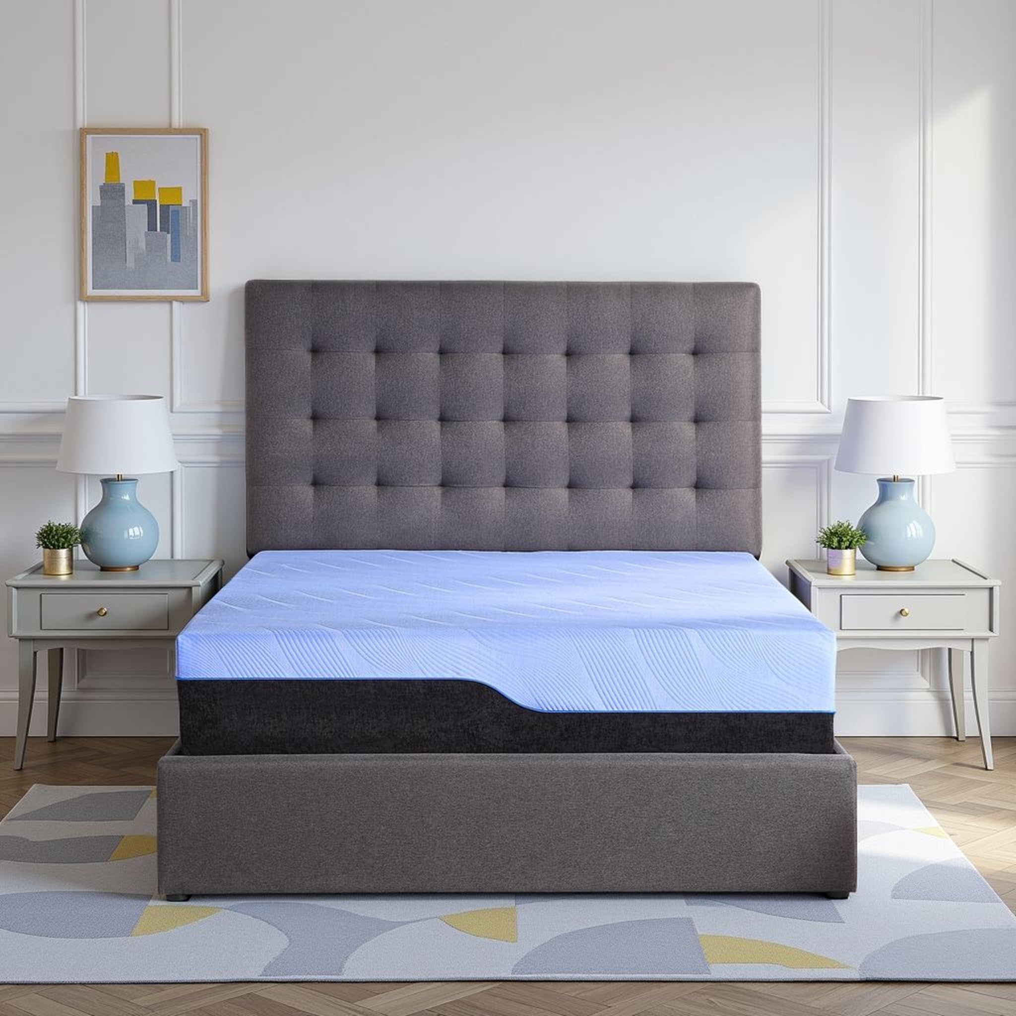 Realcozy 12 Twin XL Talalay Latex Foam Mattress(D0102H5T4JT)