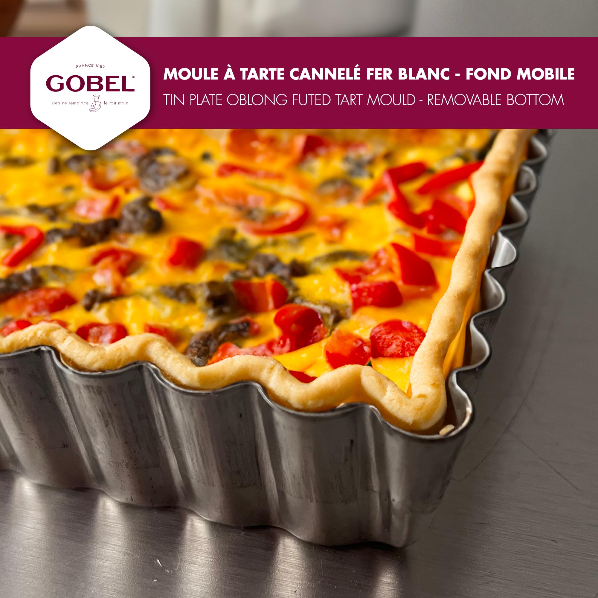 Gobel Rectangular Tart Pan - 4    14