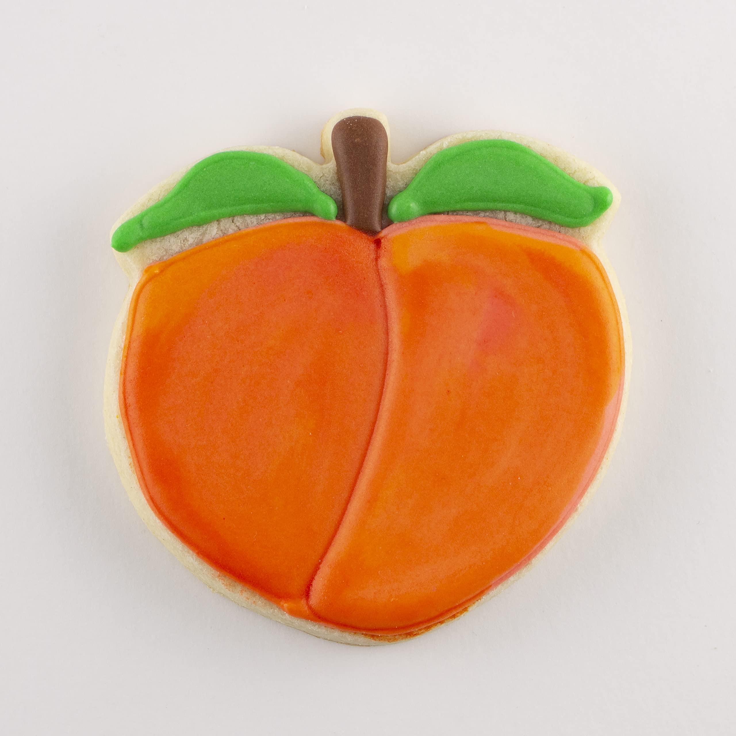 Peach Cookie Cutter, 3.25'' Made In Usa By Ann Clark