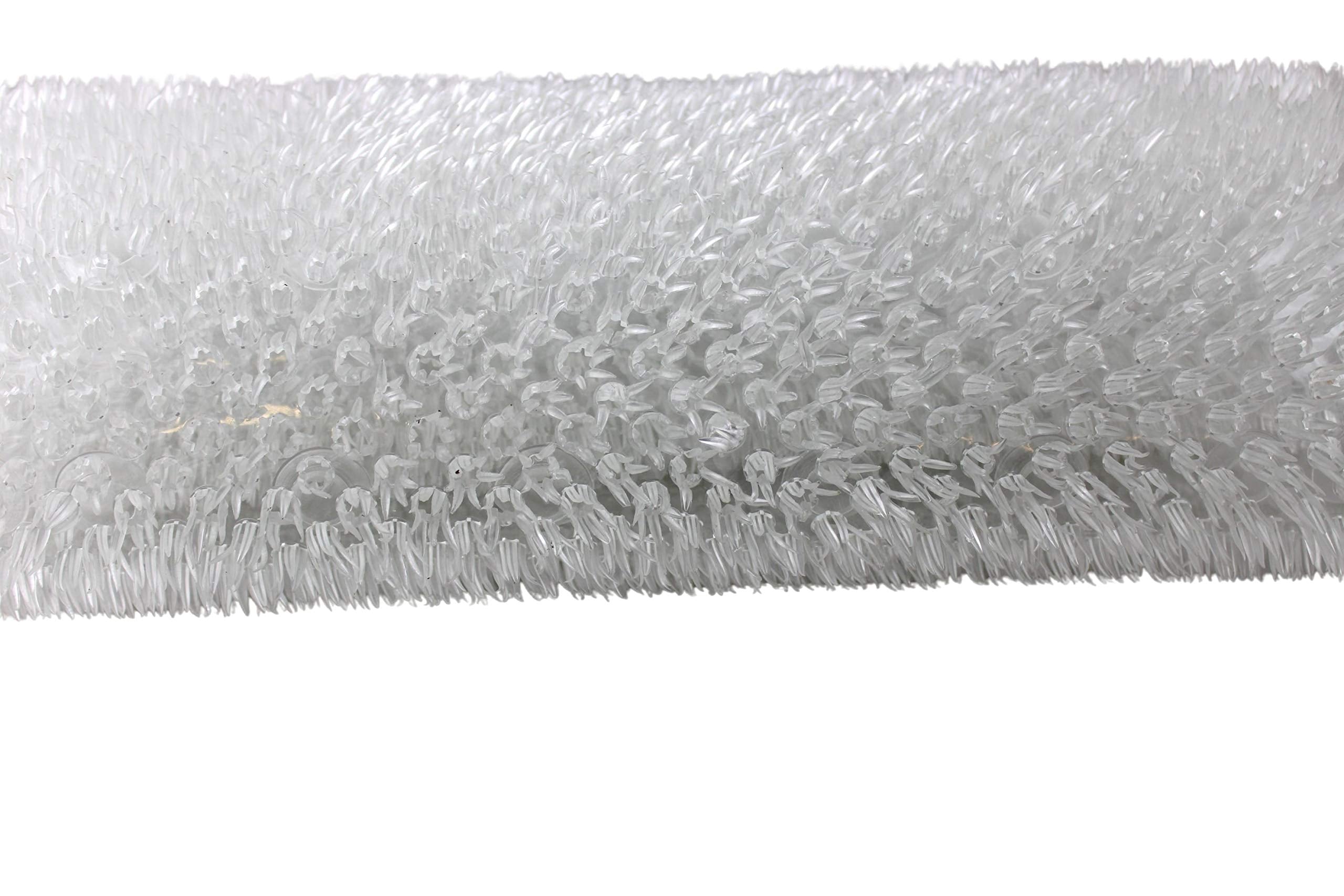 Dependable Industries Inc. Essentials Grass Textured Spa Quality Foot Scrubber Bath Mat Bathroom Tub & Bath Mat Anti-Slip 24.5''