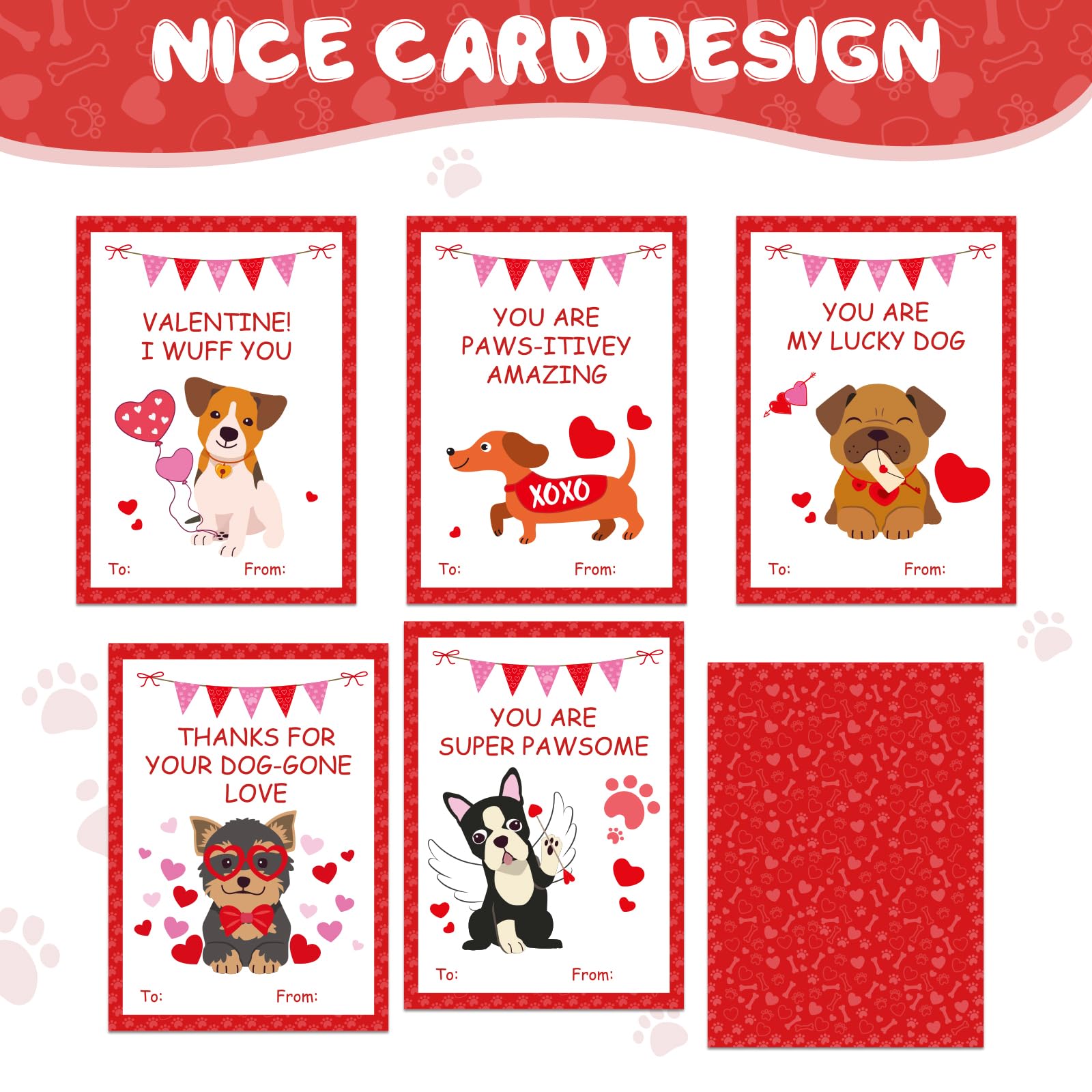 Gloween Valentines Day Box And Cards For Kids Classroom School Exchange, Great Valentines Gifts Party Favors For Boys Girls - Di