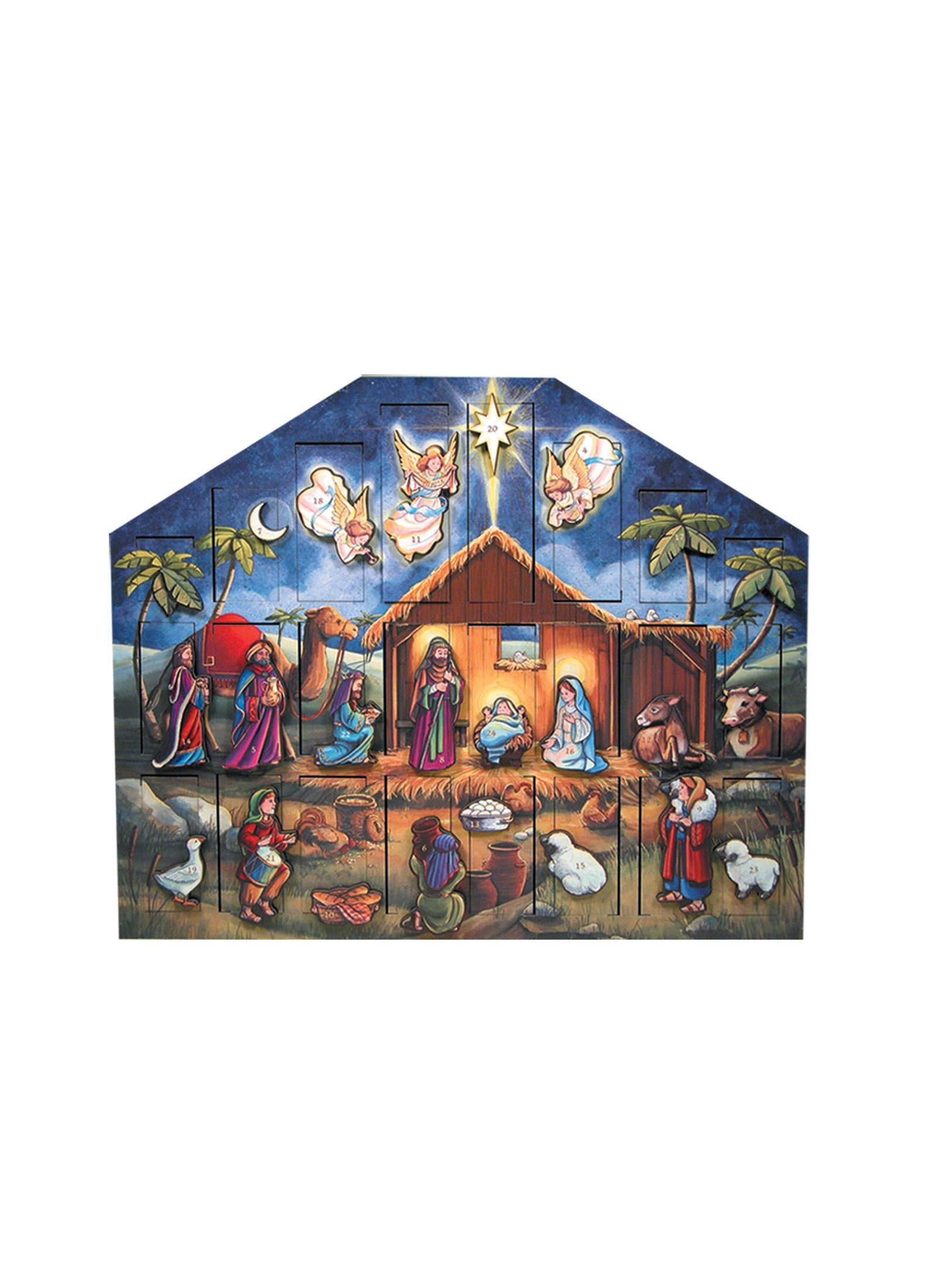Byers Choice Nativity Advent Calendar #AC05