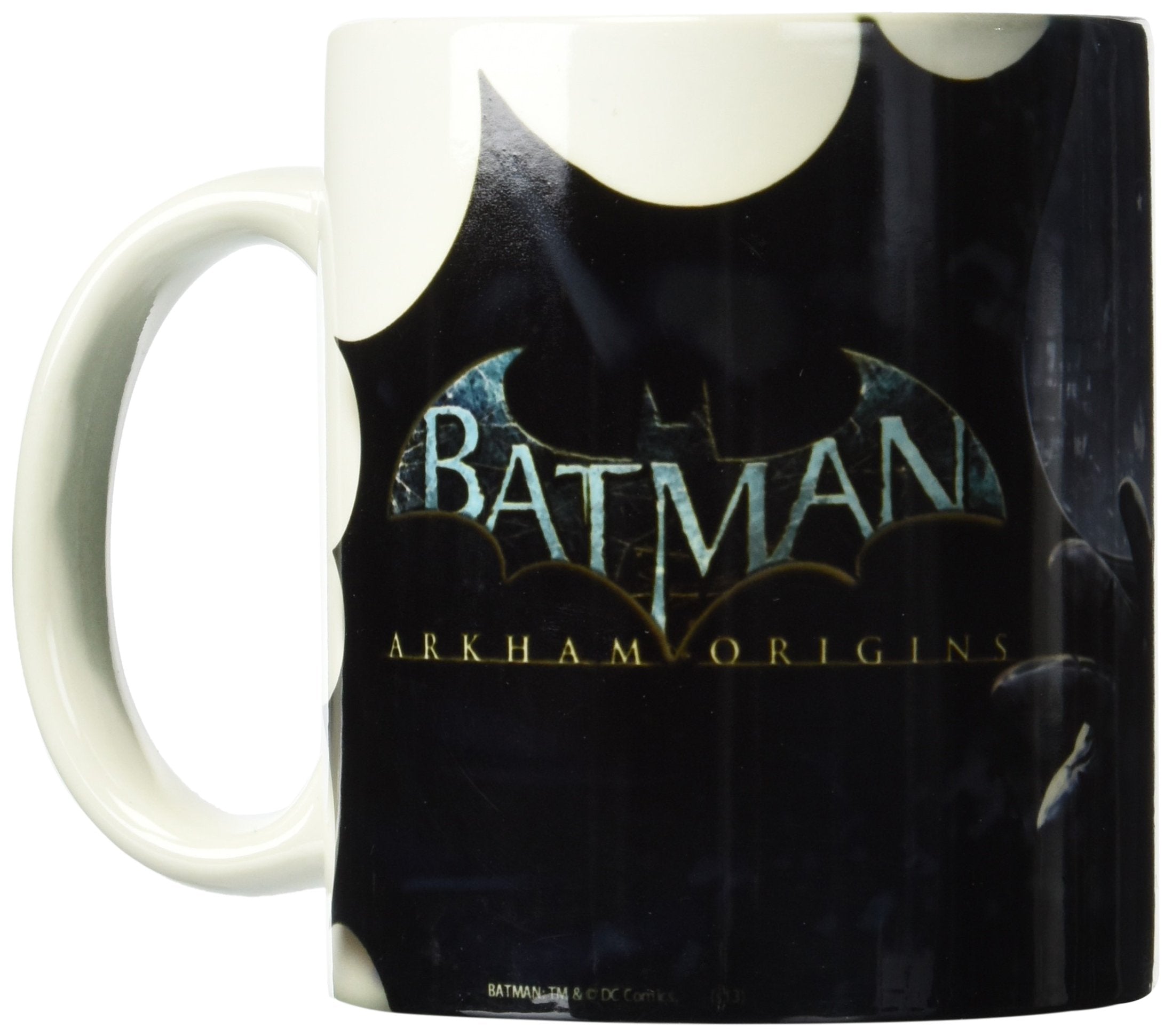 Morphing Mugs Batman Arkham Origins (Batman) Ceramic Mug, Black