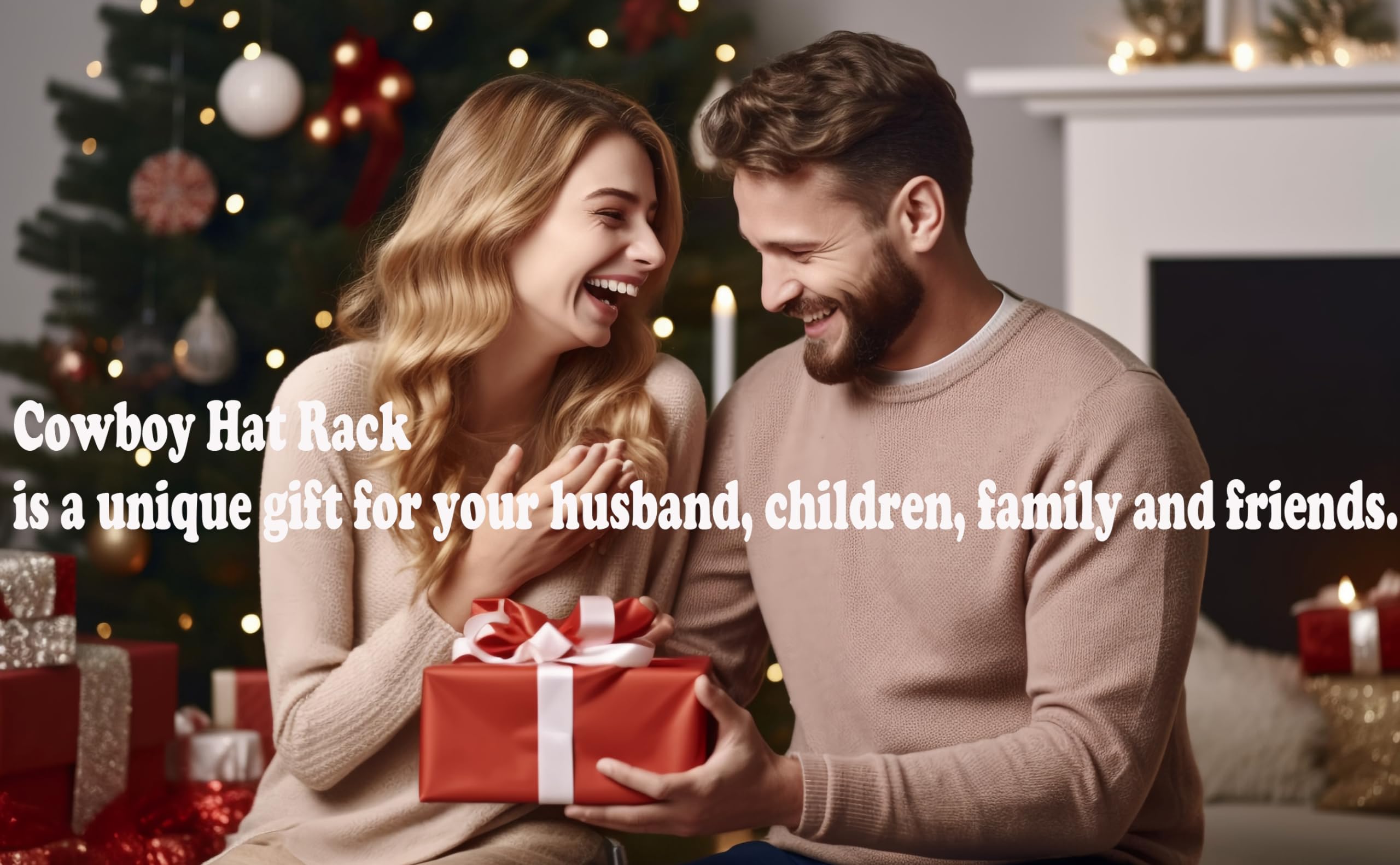 Taozun Cowboy Hat Rack - Cowboy Hat Holder DIY Hat Hangers for Wall Display  Black Hat Holder Organizer  6 Pieces(A Beautiful Christmas Gift)