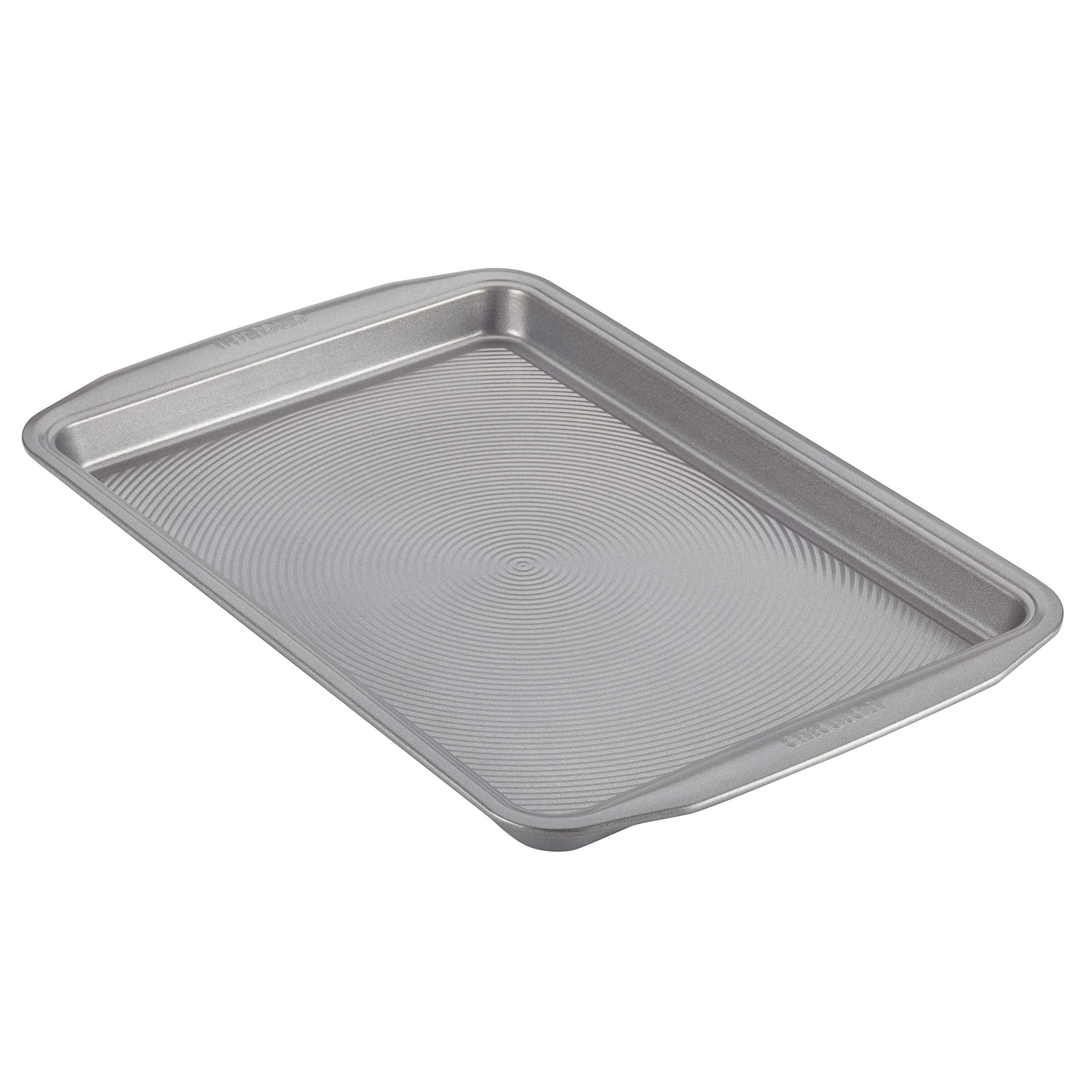 Circulon Nonstick Bakeware, Nonstick Cookie Sheet Baking Sheet - 10 Inch X 15 Inch, Gray