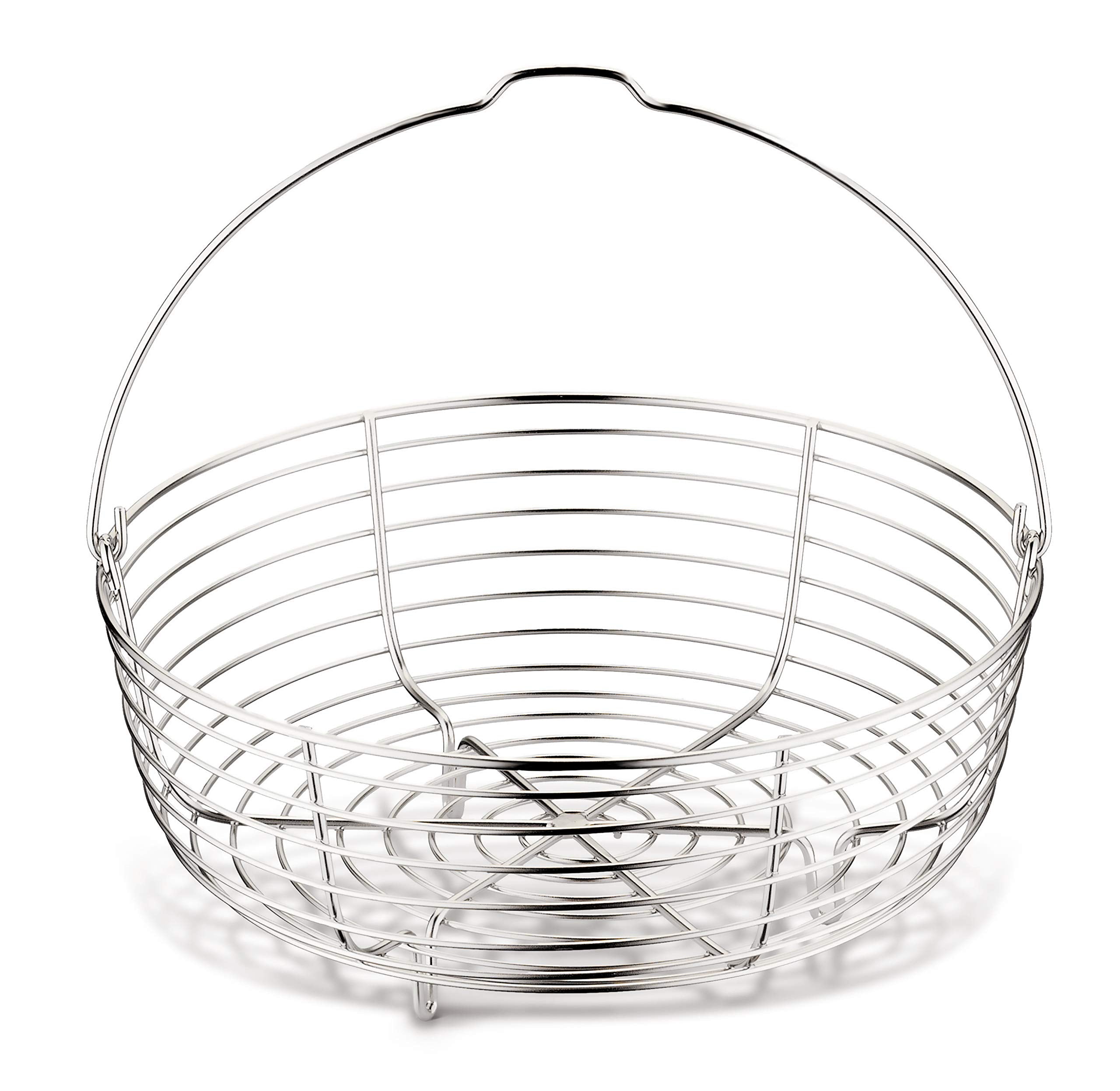 Lagostina Wire Basket, Accessory for Pressure Cooker Capacity 5/6 Liters, Stainless Steel, Diameter 19 cm