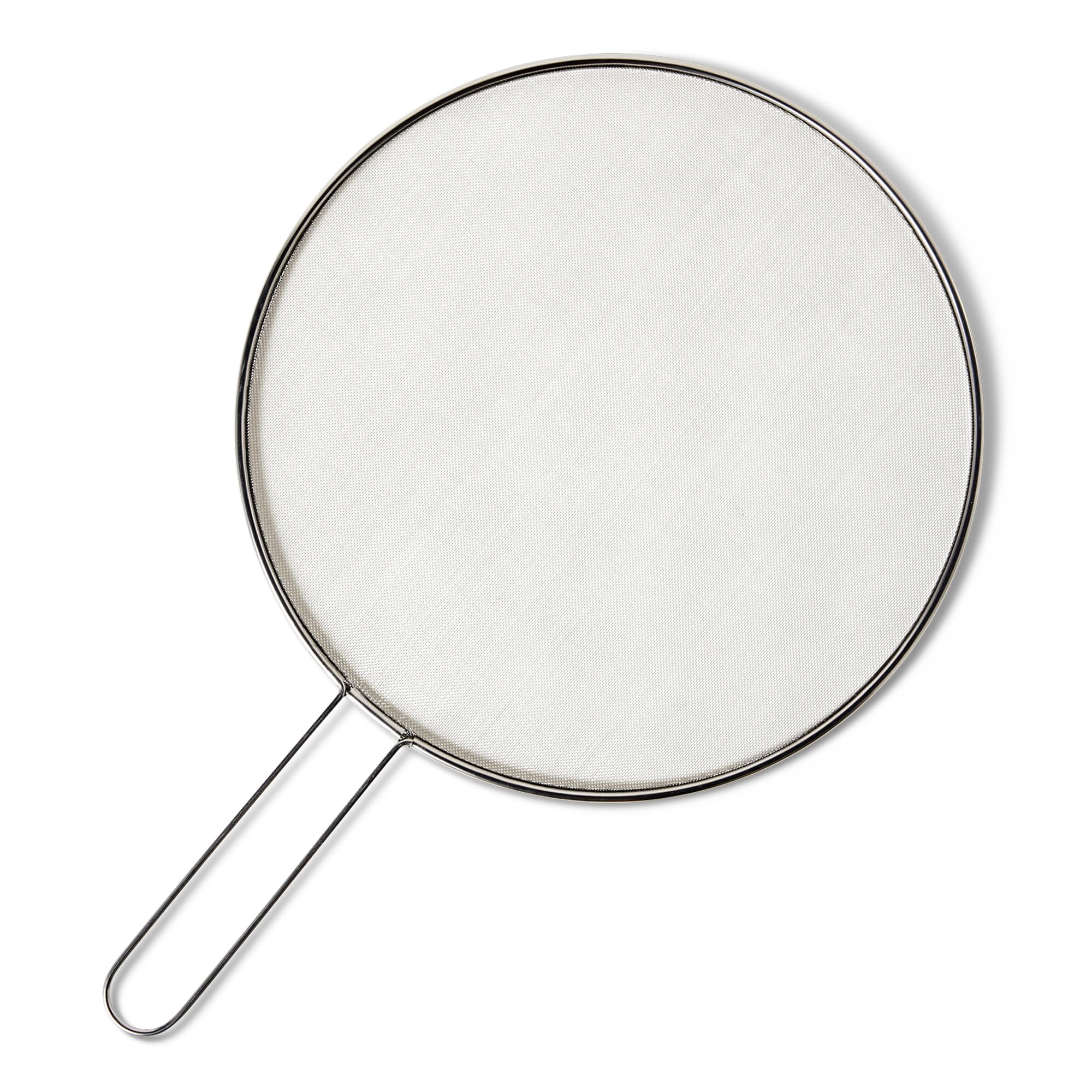 Amazon Basics Splatter Screen for Frying Pan, Stainless Steel Grease Splatter Guard for Cooking Pots & Skillets, 13 in., Stainle