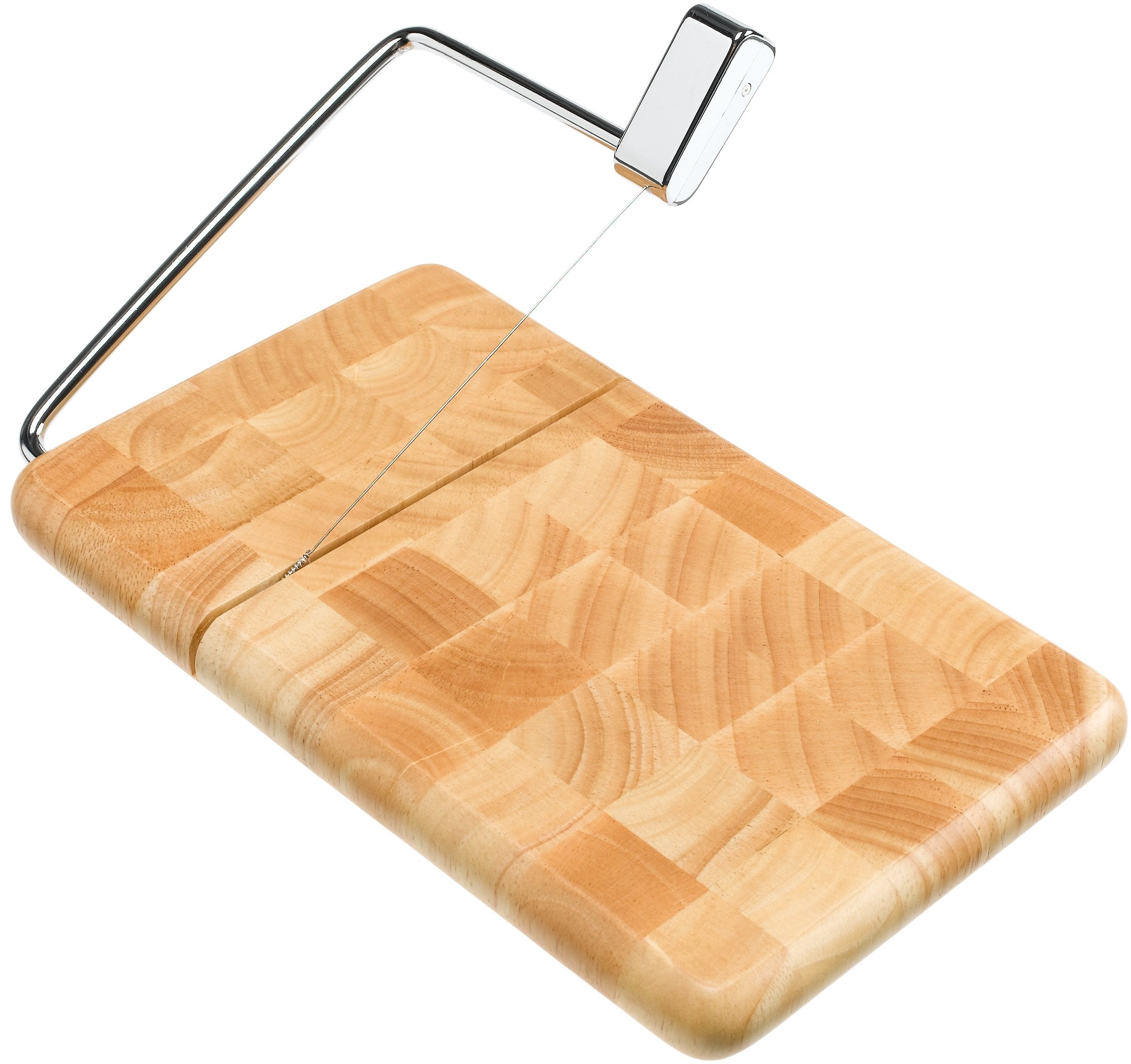 Prodyne Butcher Block Cheese Slicer, 9 1/2'' X 6'',End Grain Beechwood