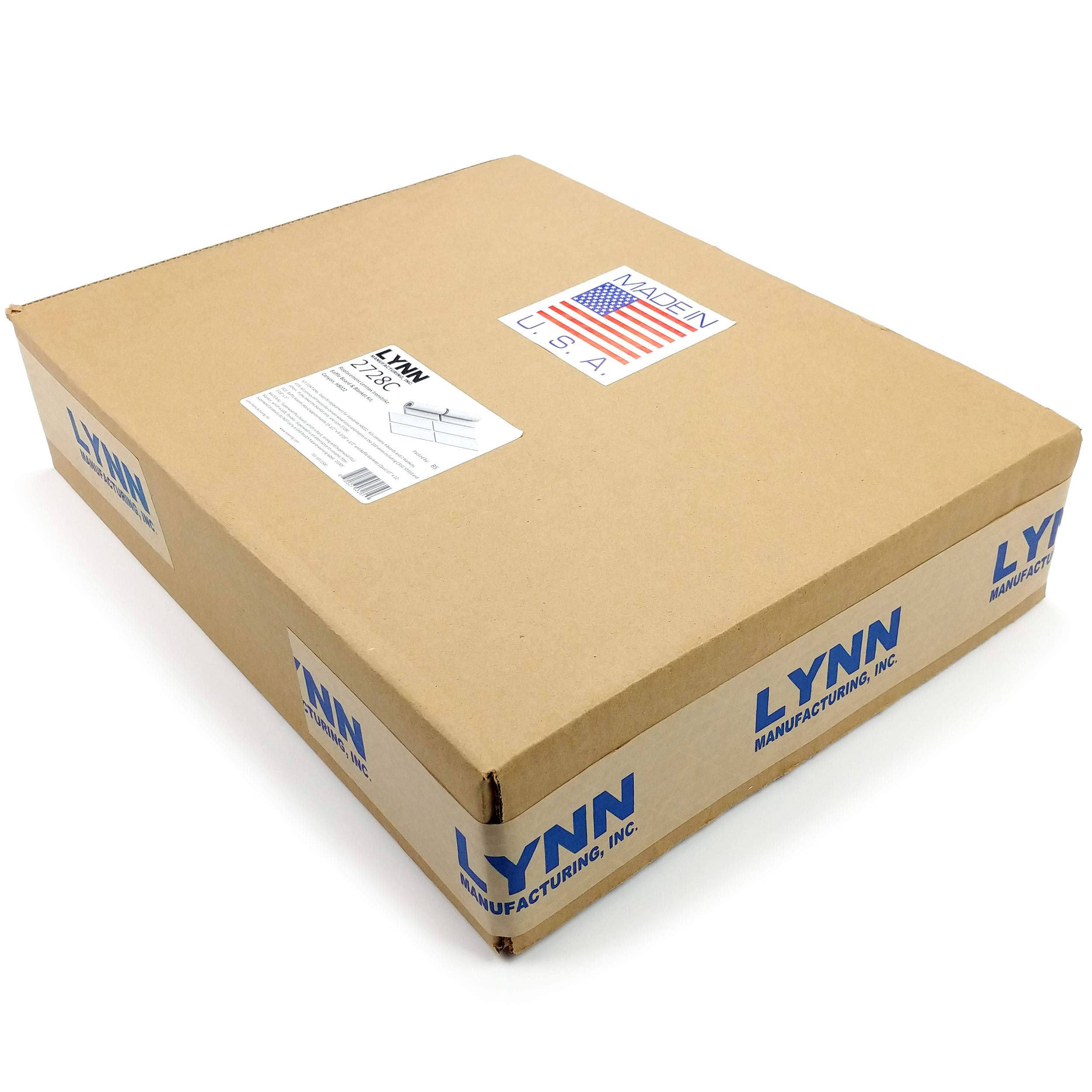 Lynn Manufacturing Replacement Lennox Ironstrike Baffle Board & Blanket Kit, Canyon, H8022, 2728C