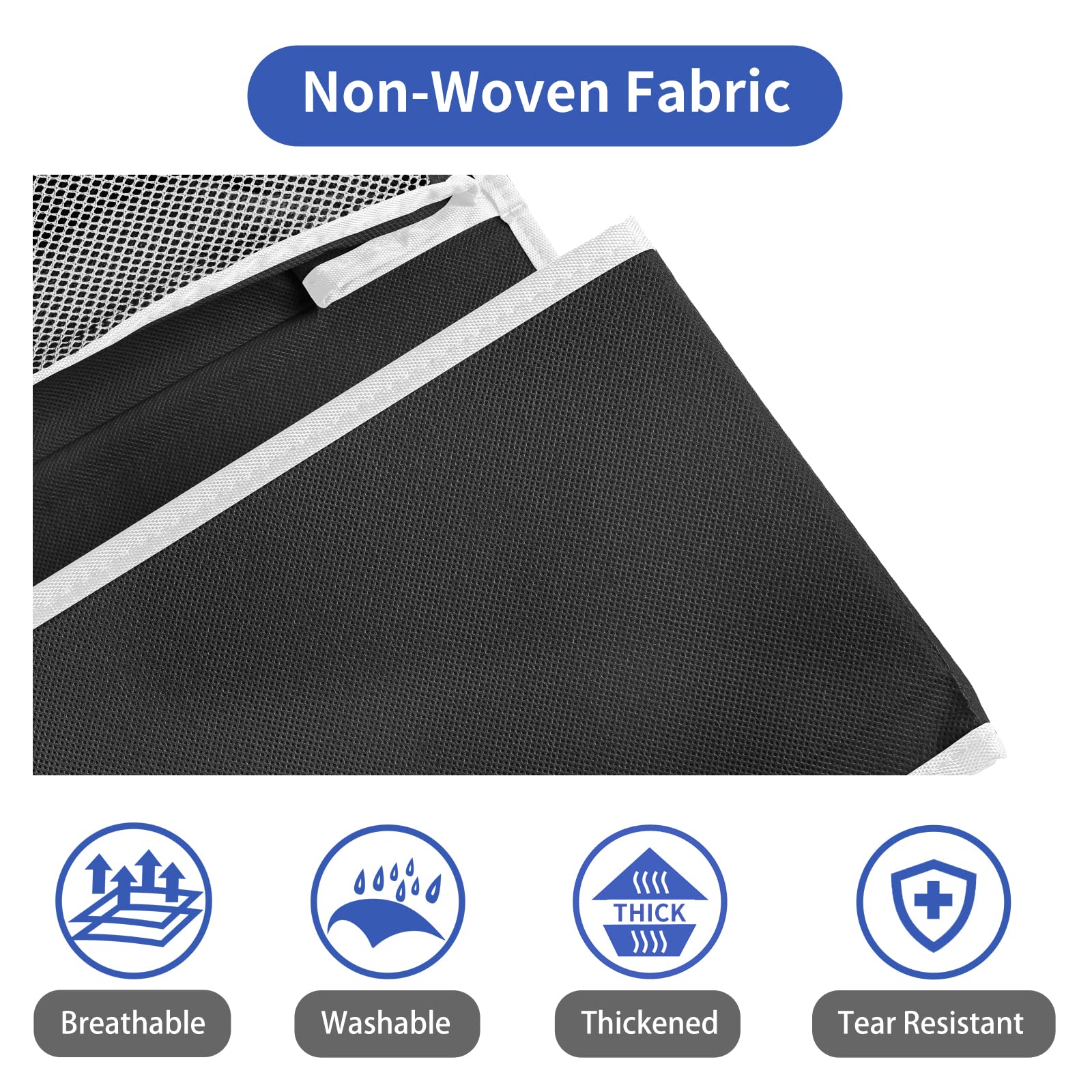 Nestidy Over The Door Organizer Storage, Wall Mount Hanging Organizer With 4 Large Capacity Pocket Organizers And 3 Small Pocket