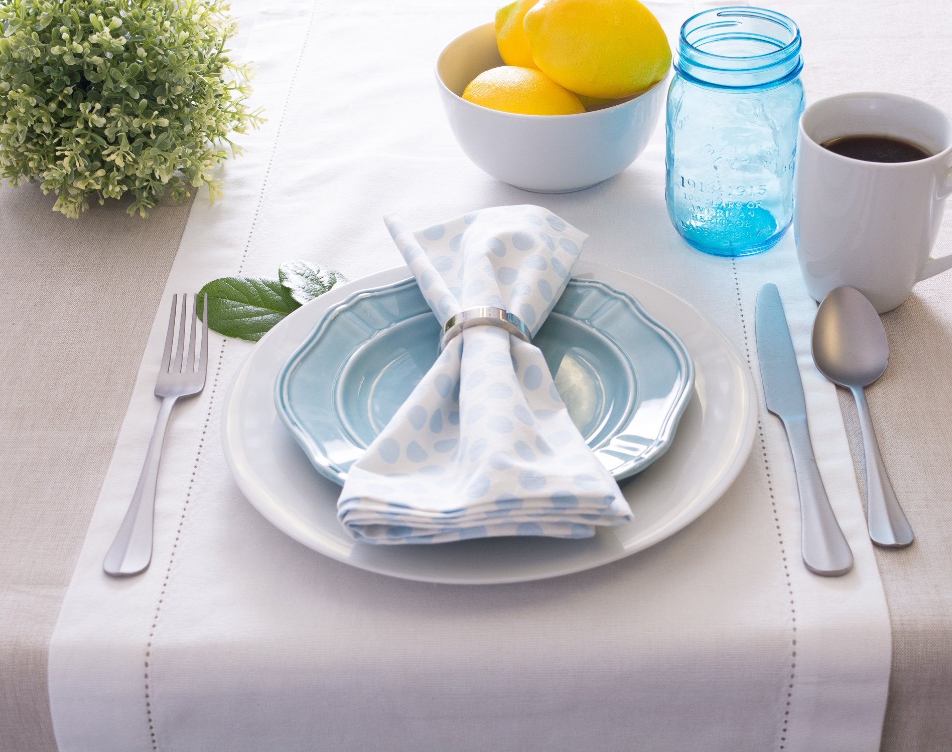 DII Chambray Kitchen  Tabletop Collection  Natural  70'' Round