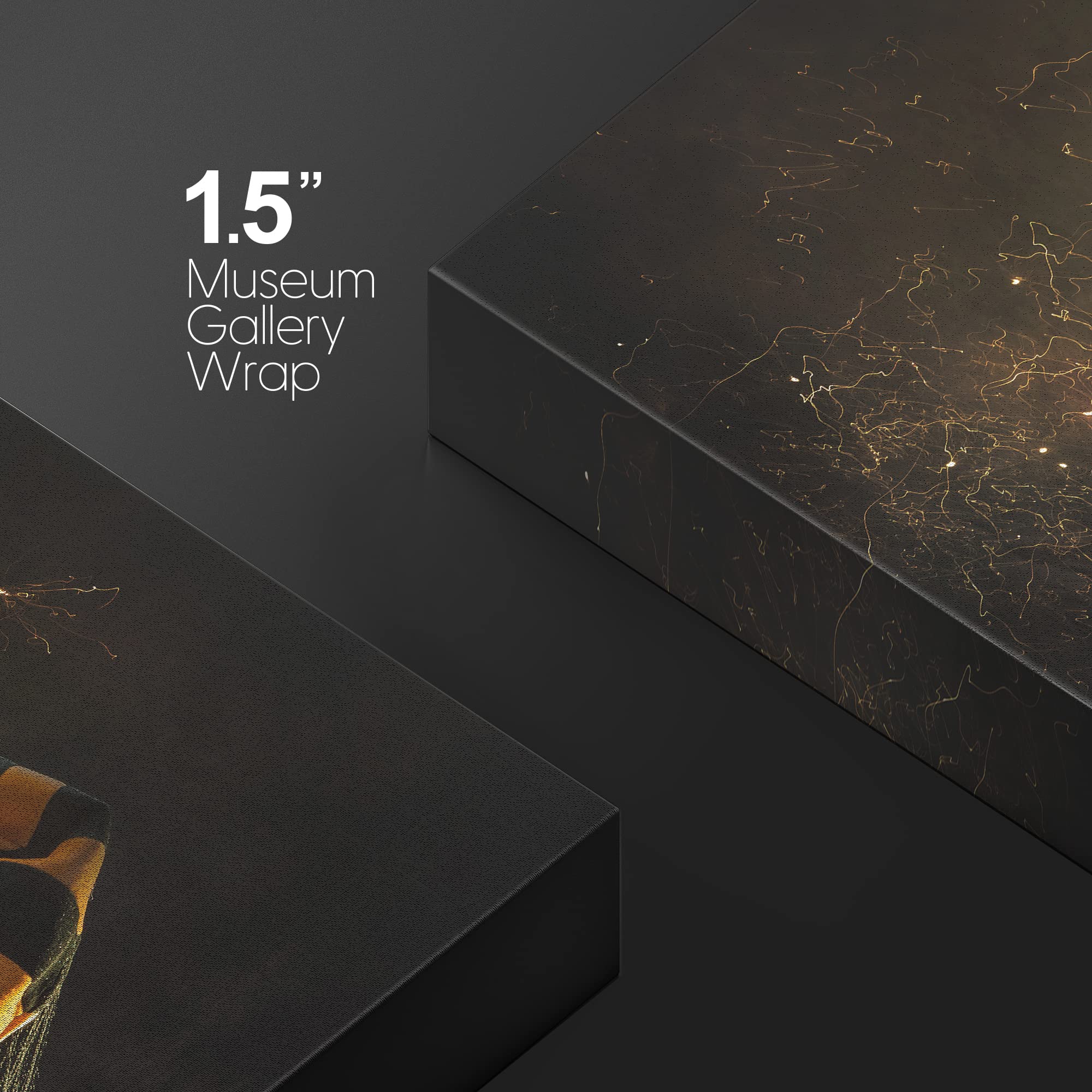 Wall26 Canvas Print Wall Art Creepy Witch Pumpkin Skull Celebration & Holiday Halloween Photography Modern Art Decorative For Li