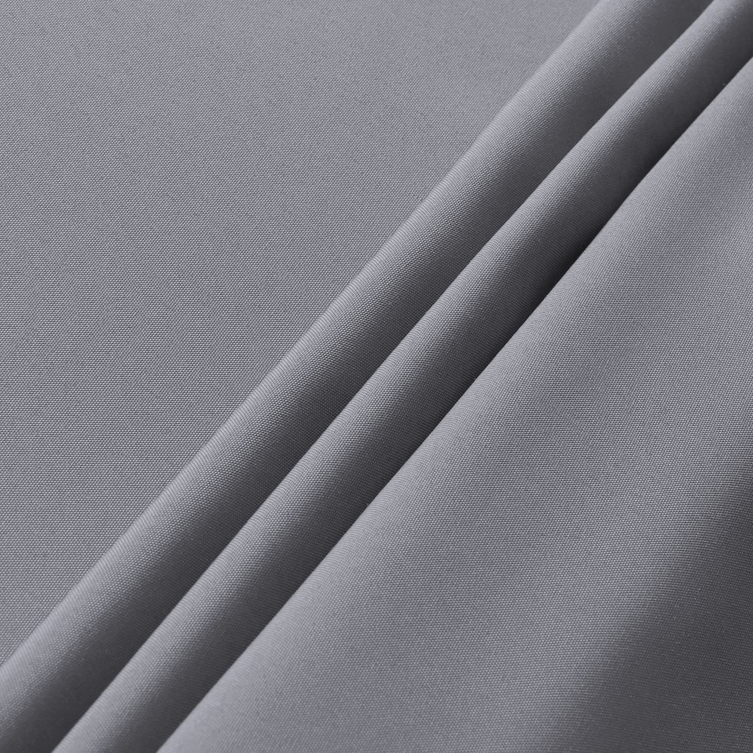 sancua Square Tablecloth - 70 x 70 Inch - Water Resistant Spill Proof Washable Polyester Table Cloth  Decorative Fabric Table Cover for Dining Table  Buffet Parties and Camping  Light Grey