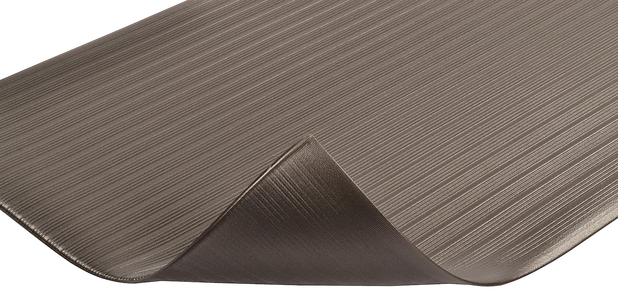 Notrax 410 Airug 3 x 5 x 5/8 Anti Fatigue Mat, Enhanced Slip Resistance with Beveled Edges and Ribbed Surface, Ideal for Indus