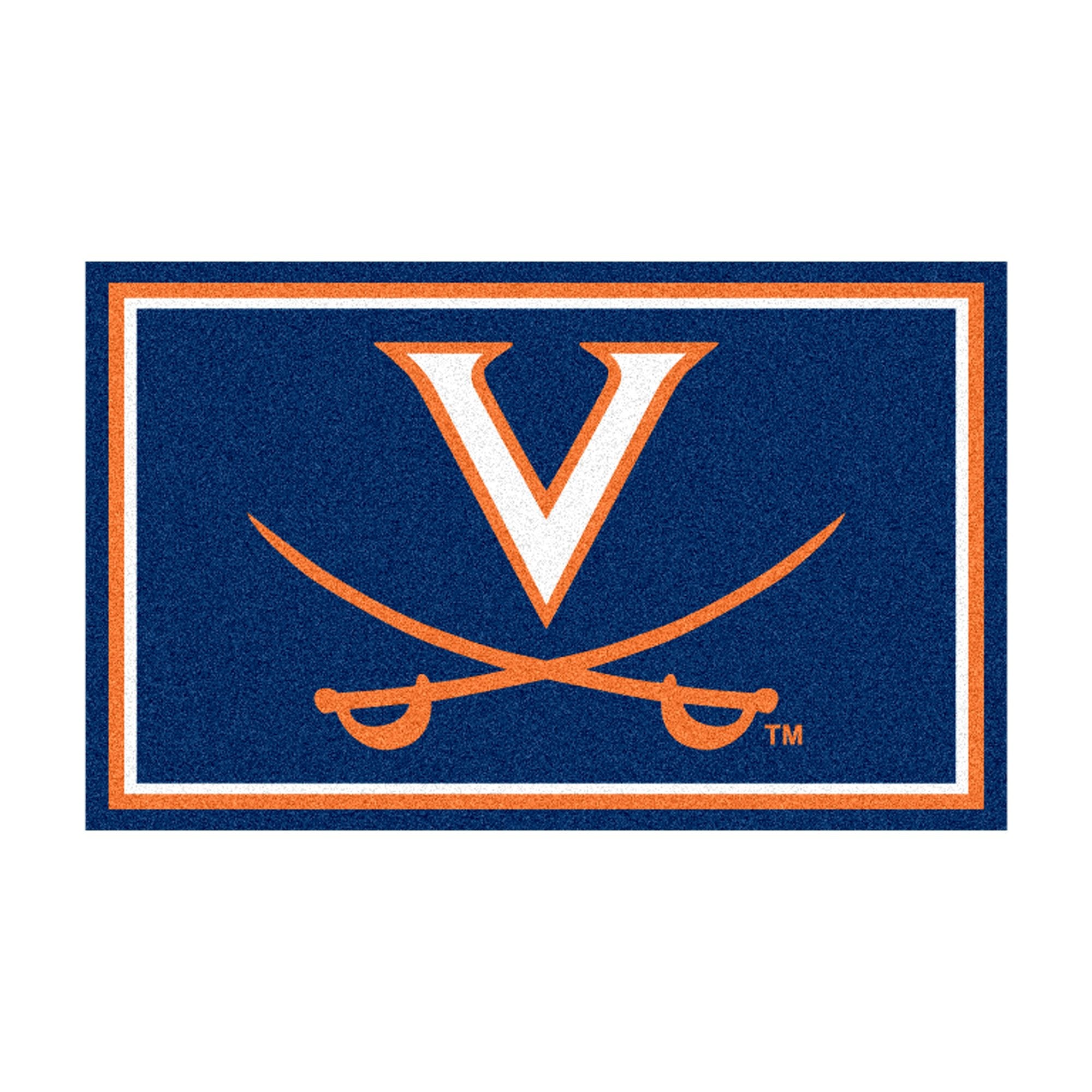 University of Virginia 4ft. x 6ft. Plush Area Rug