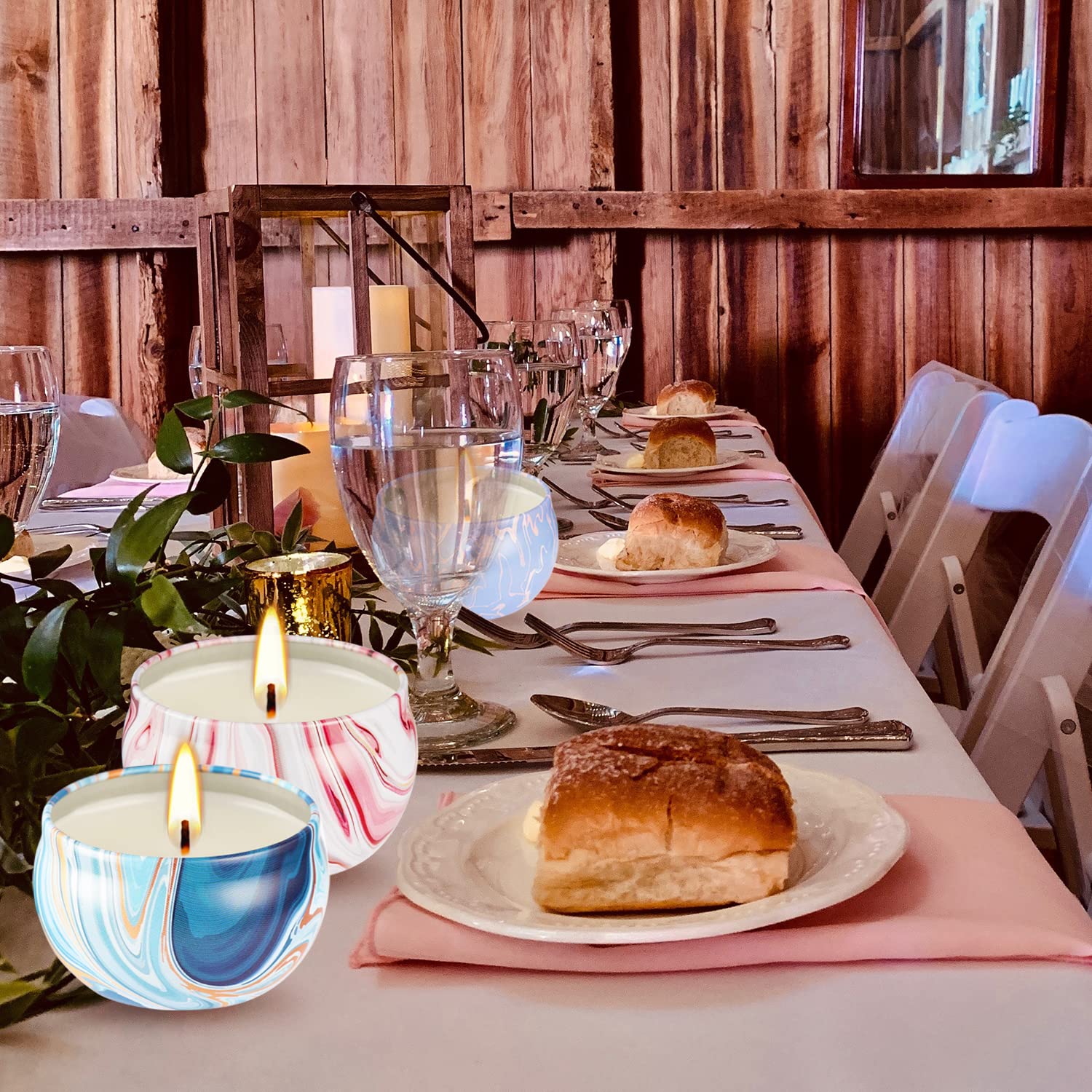 16 Packs Scented Candle Gift Set for Mom, Woman, 2.5oz Aromatherapy Home Bath Yoga, Natural Soy Wax Candles, Fragrance Mothers D