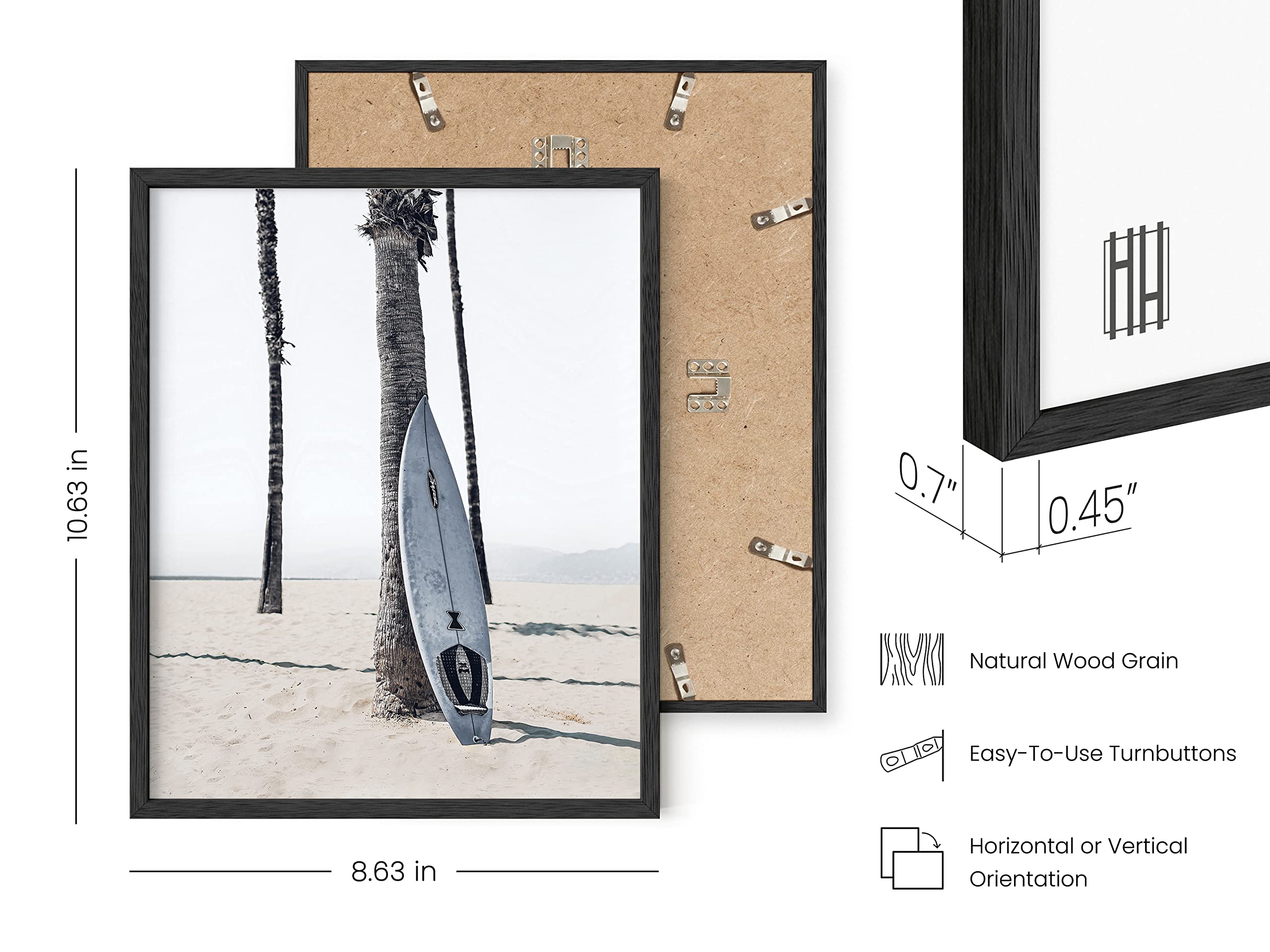 Haus And Hues Beach Posters And Beach Wall Decor - Set Of 6 Beach Art Prints And Beach Wall Art | Beach Pictures Wall Art Beach