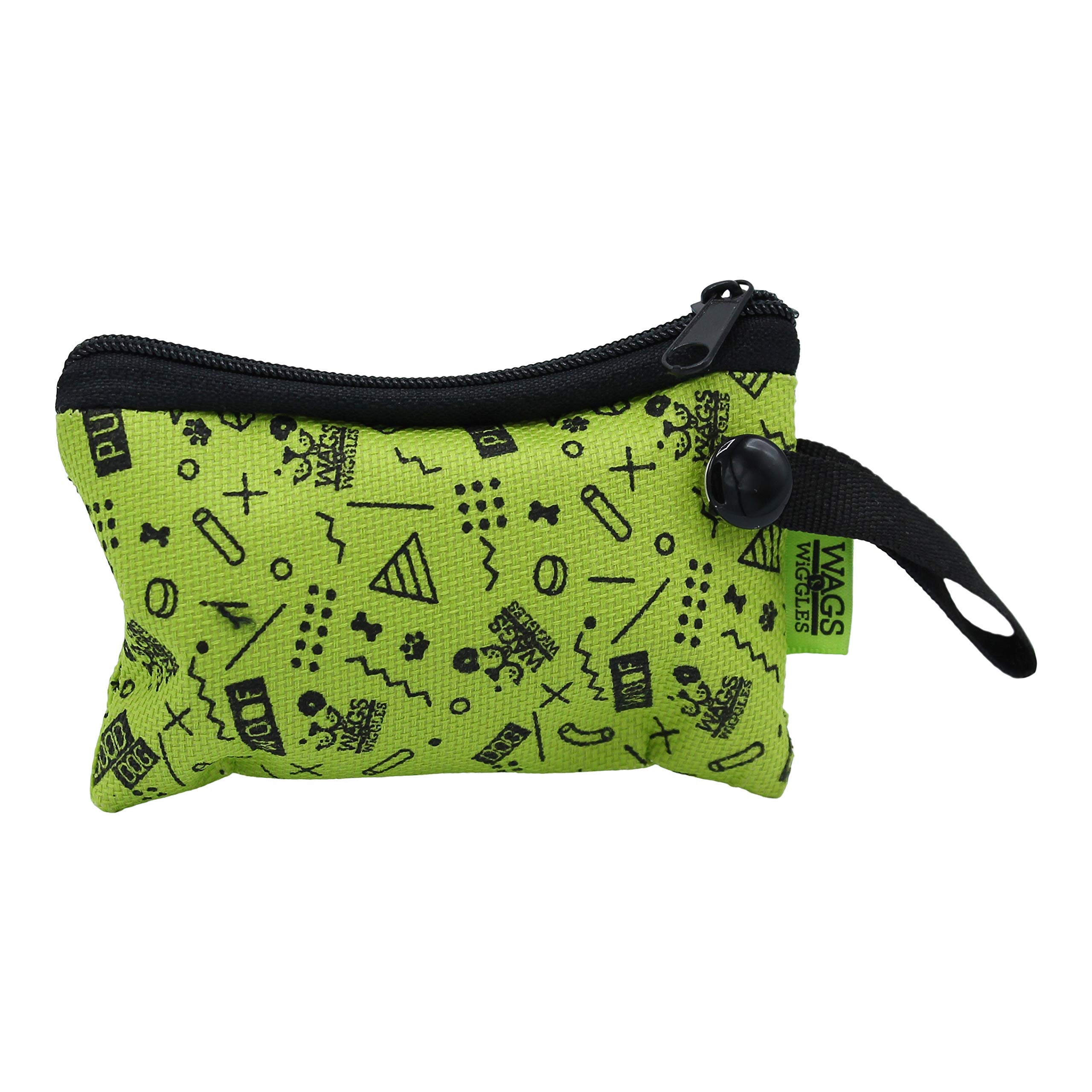 Wags  Wiggles Waste Bag Dispenser With 30 Dog Poop Bags  Pineapple Scented Doggie Bags  Adorable Dispenser  Dog Waste Bags, Grea