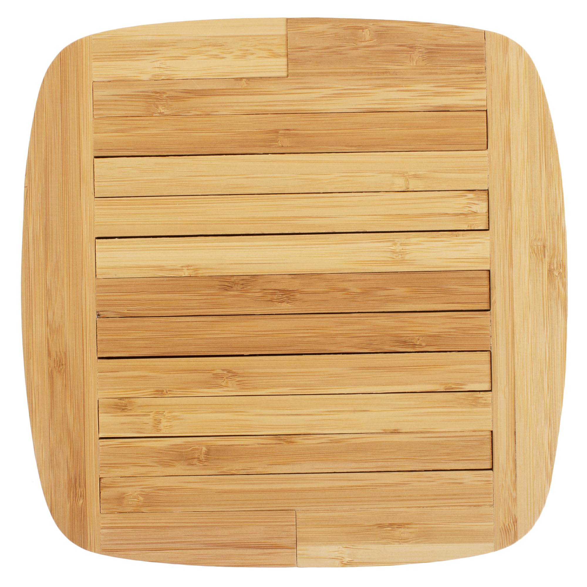Totally Bamboo Expandable Bamboo Trivet  8.75'' by 8.75''  Brown