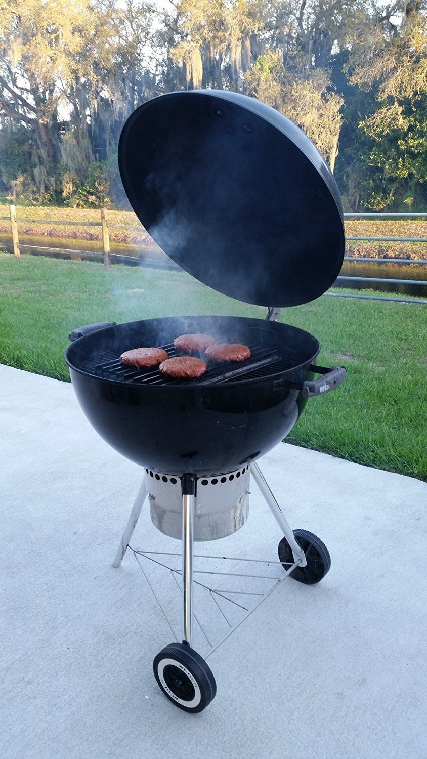 Total Control Gasket And Lid Hinge For Weber Kettle Stainless Lid Hinge And Ss Gasket Mod