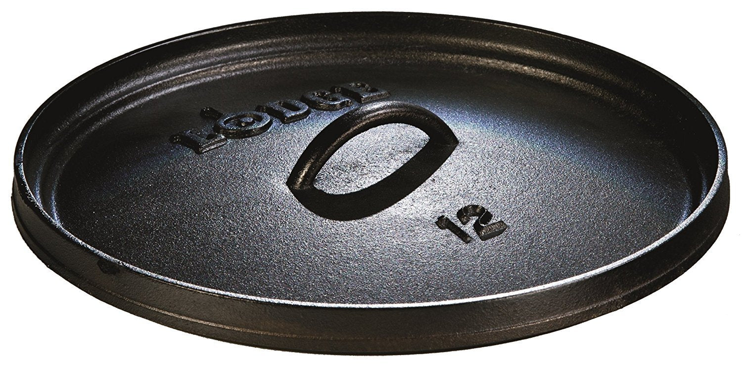 Lodge 8 Quart Pre-Seasoned Cast Iron Camp Dutch Oven With Lid - Dual Handles - Use In The Oven, On The Stove, On The Grill Or Ov