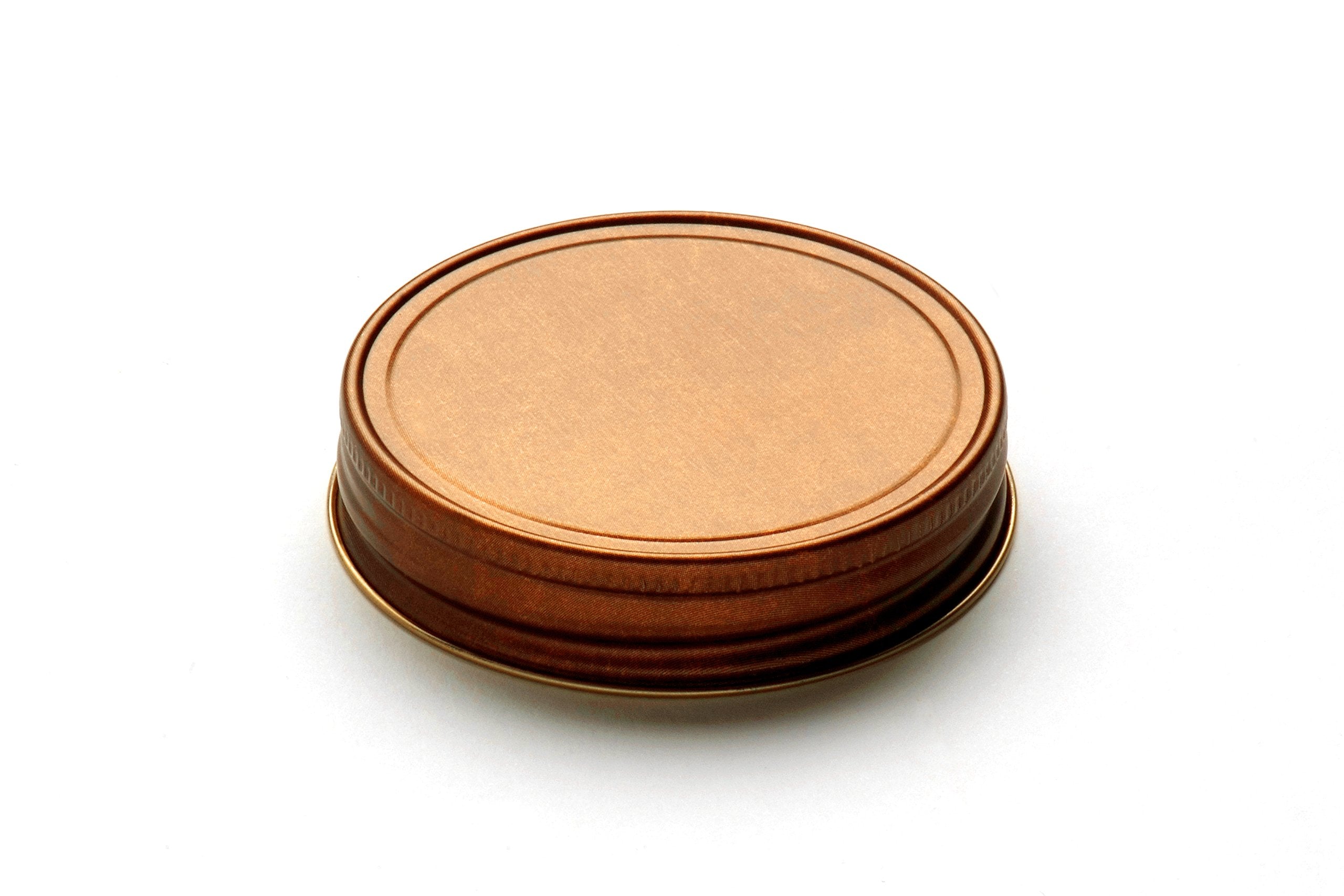 Nakpunar 12 Pcs Rustic Bronze Mason Jar Lids