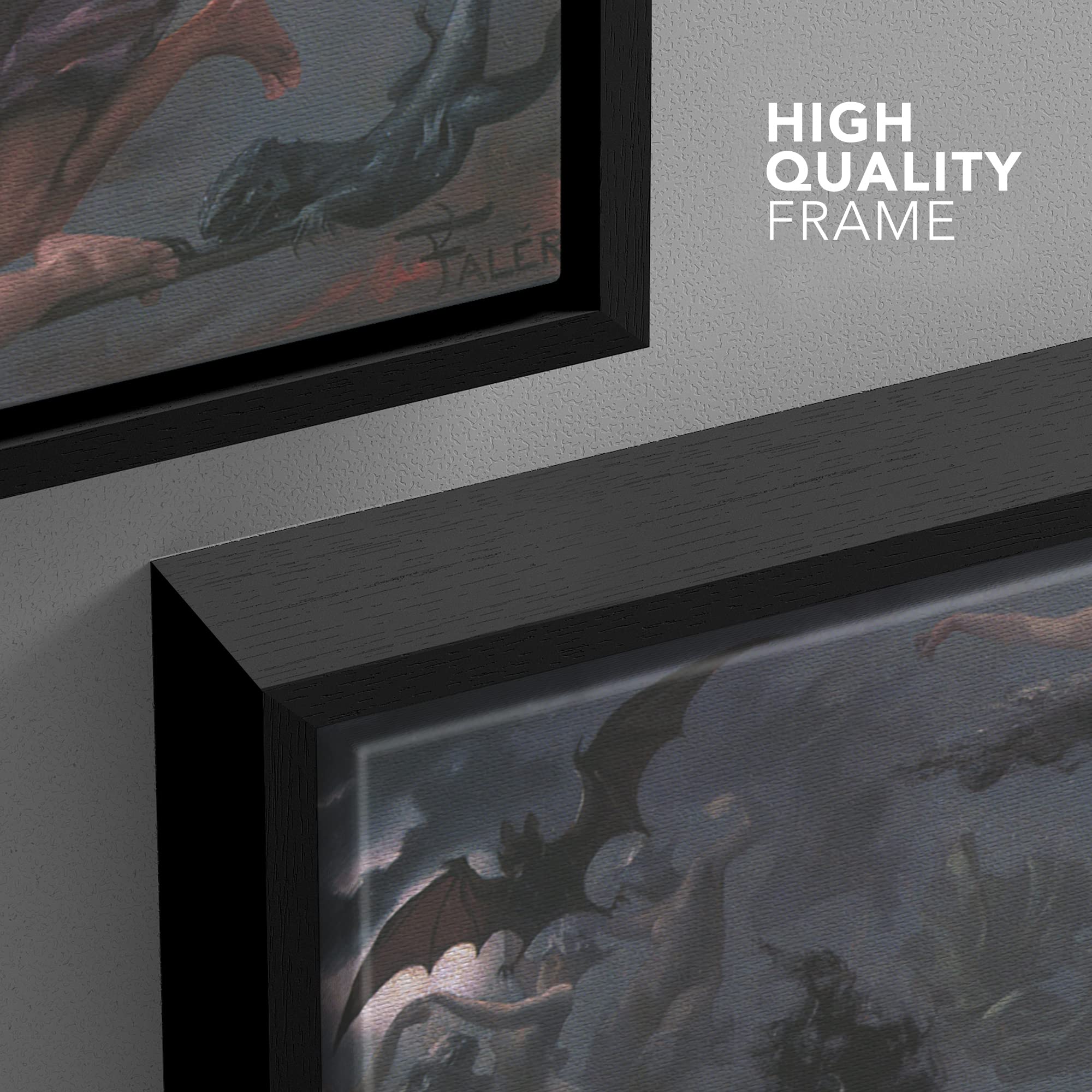 Wall26 Framed Canvas Print Wall Art Departure Of The Witches By Luis Falero People Cultural Illustrations Fine Art Traditional S