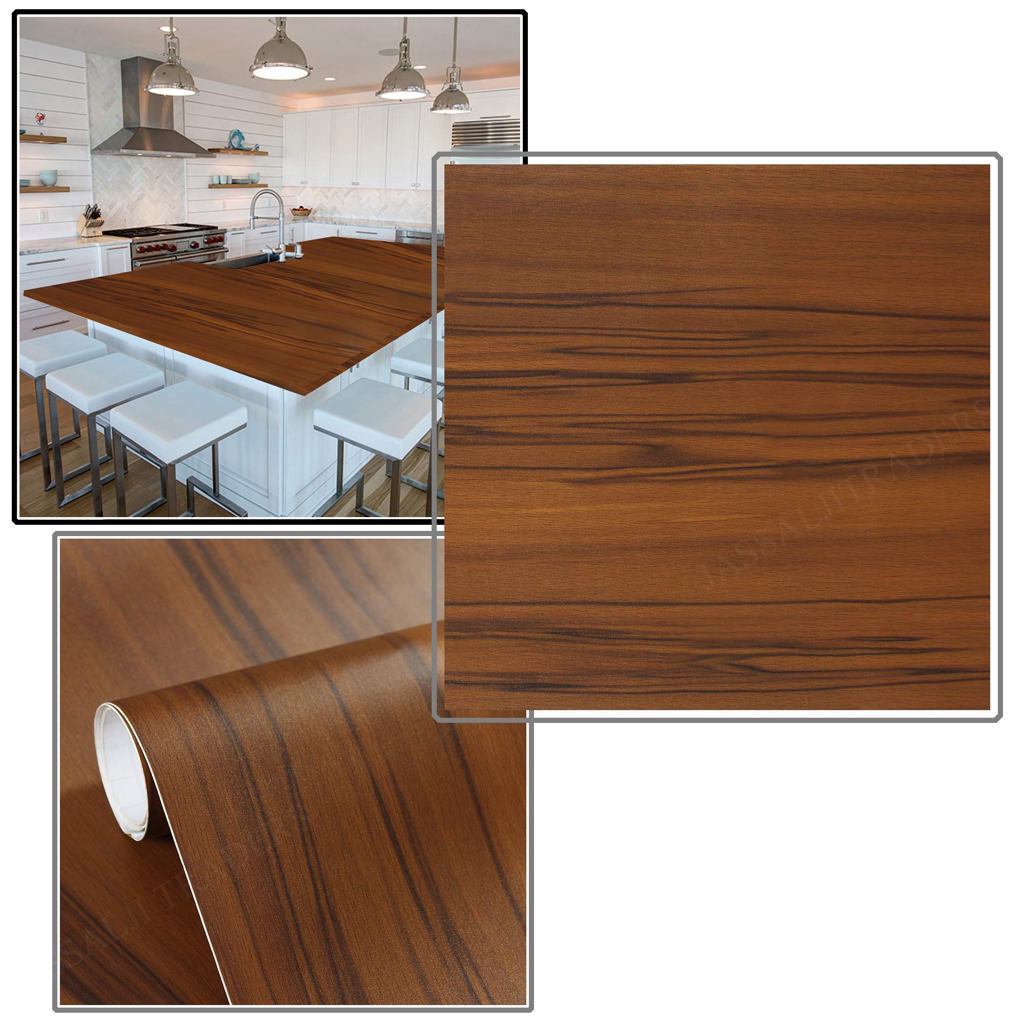 Fusion Graphix plastic Self-Adhesive Wallpaper, 12 x 100 Inch Decorative Wallpaper