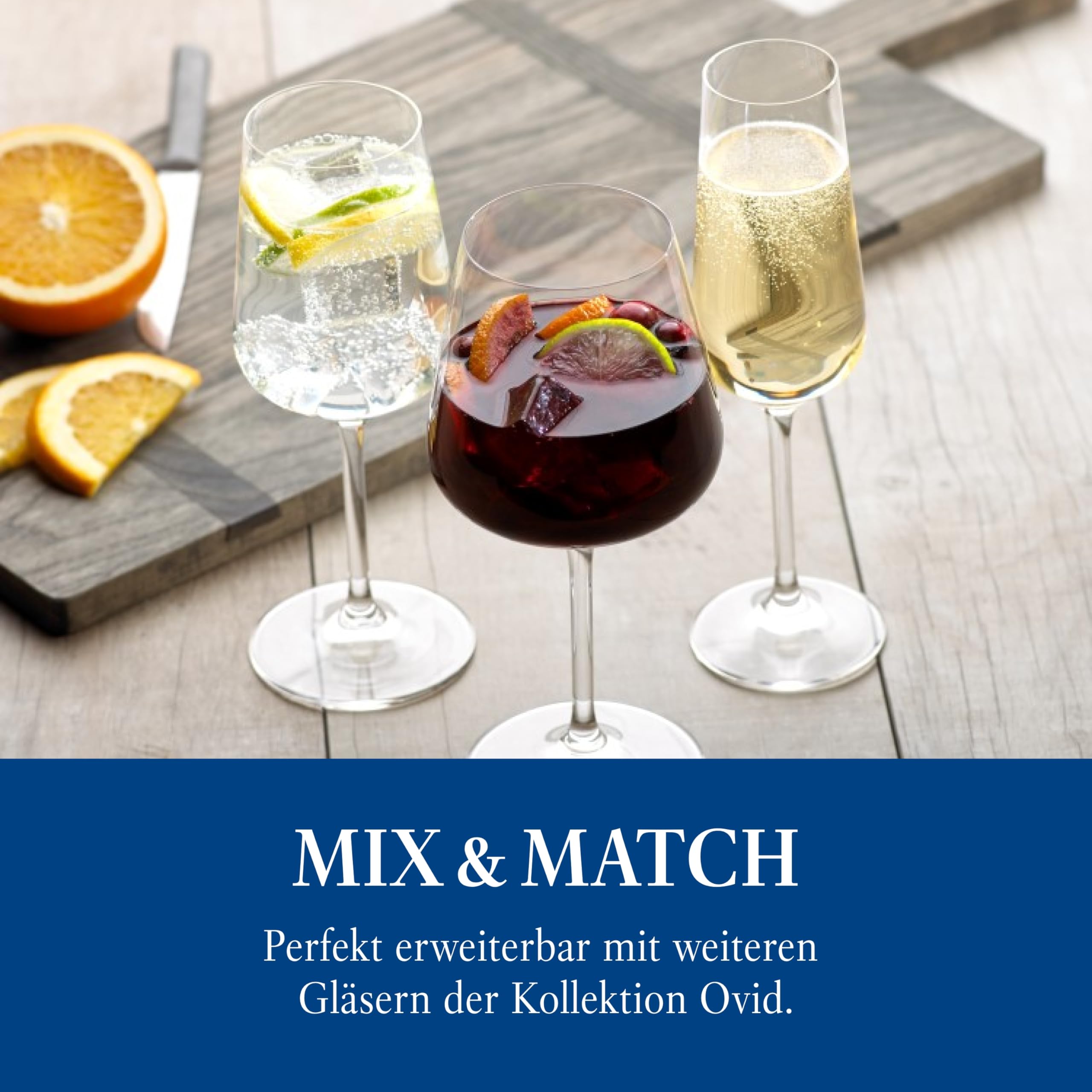 Villeroy and Boch 1172098140 Villeroy and Boch Ovid Drinking glasses Ovid Tumbl