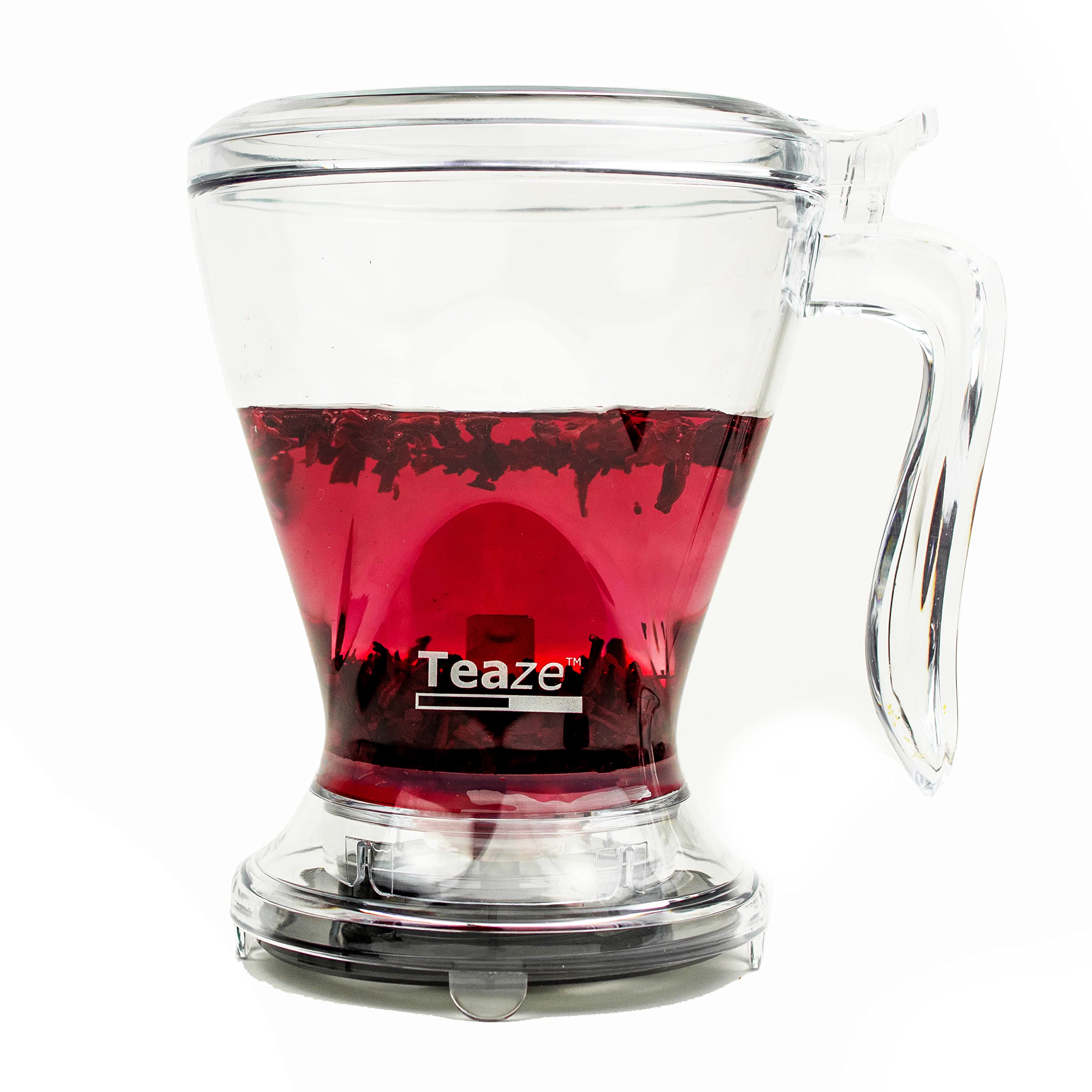 Tea Infuser For Loose Leaf Tea, Round, Clear