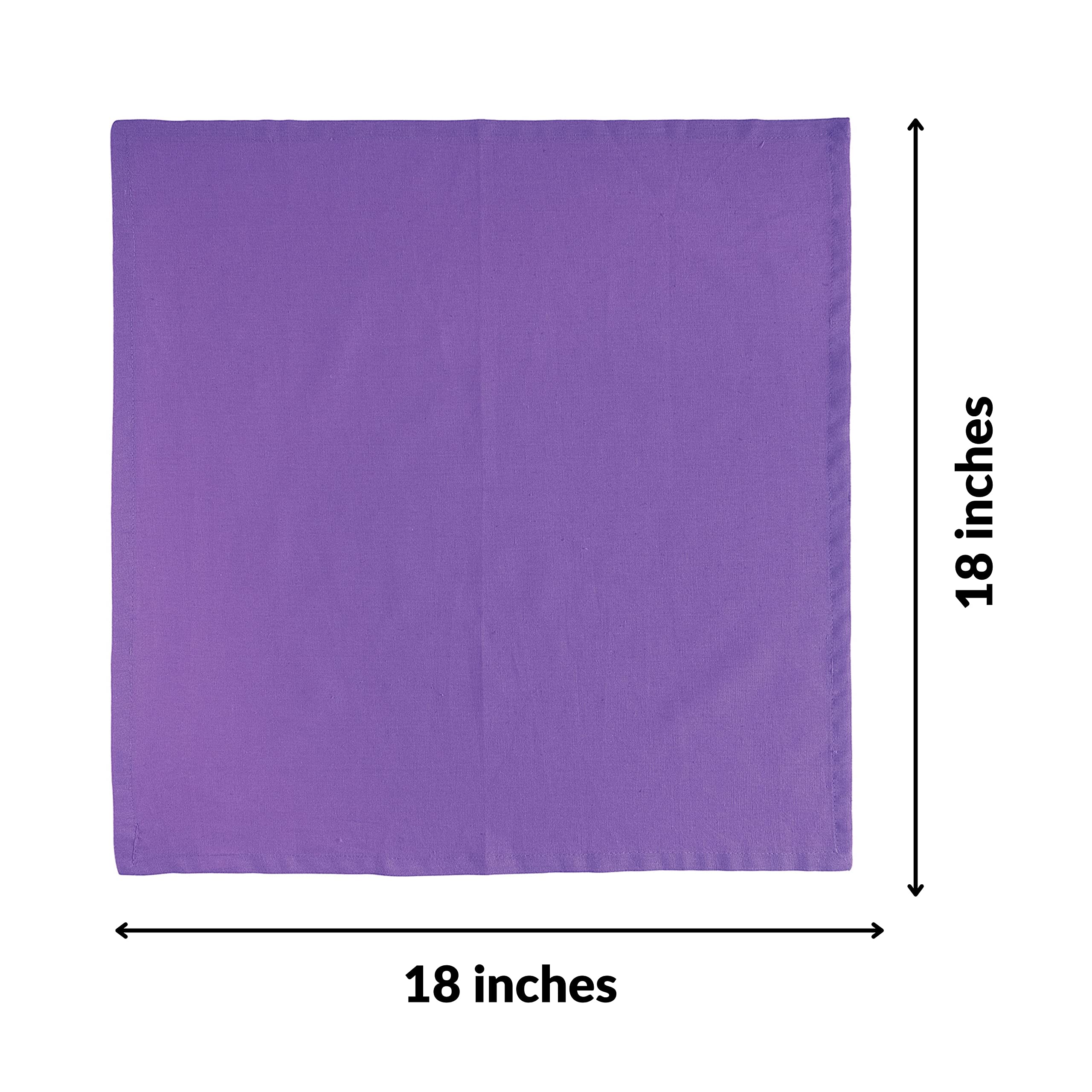 Fingercraft Dinner Cloth Napkins In Cotton Linen Blend Fabric 12 Pack Easter Special, Premium Quality, Mitered Corners For Every
