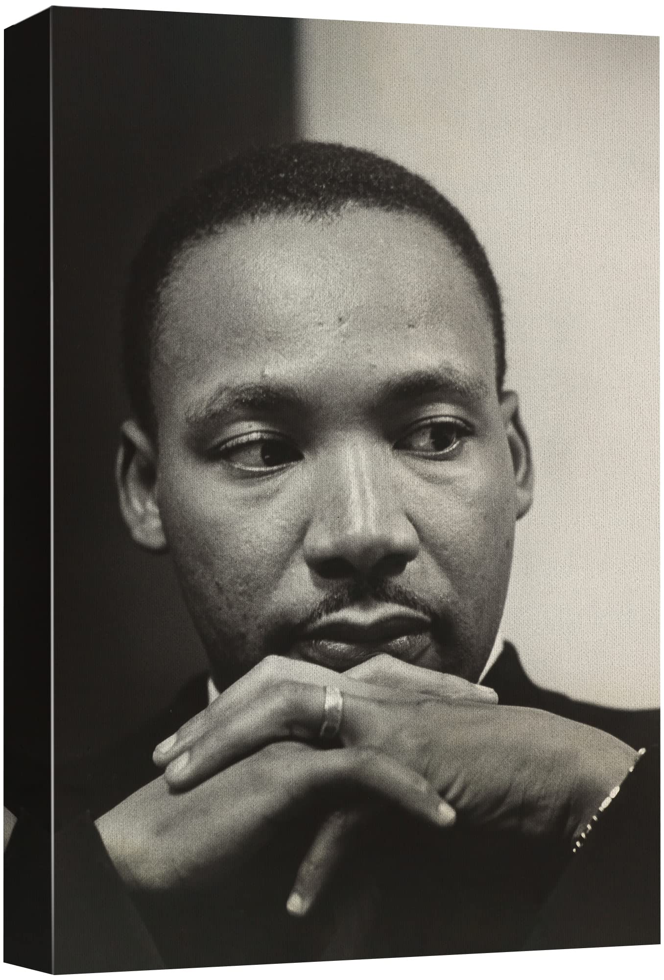 Wall26 Canvas Print Wall Art African American Civil Rights Leader Martin Luther King Historic Classic Photography Realism Tradit