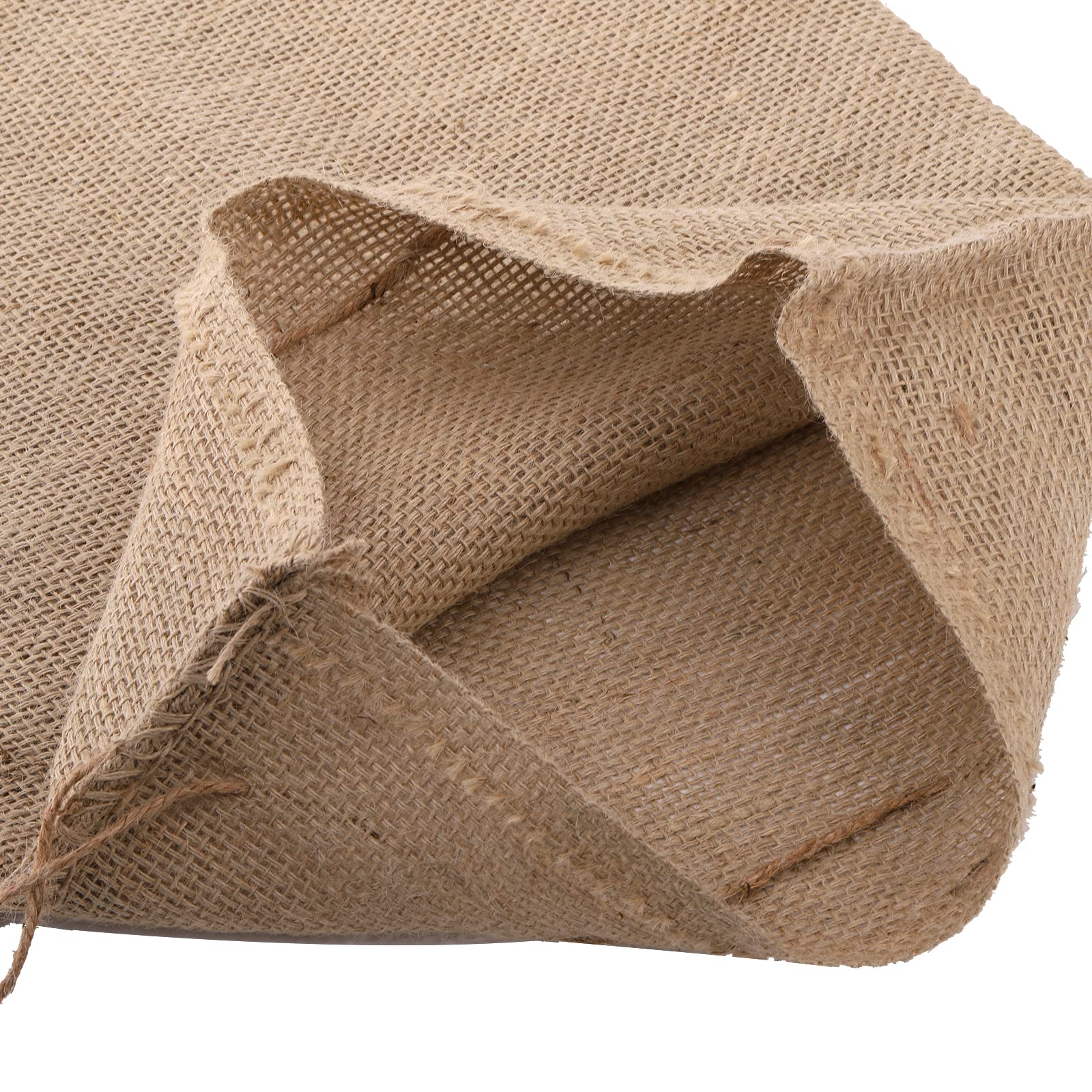 Bekith 6 Pack Burlap Bags With Drawstring, 18'' X 24'' Natural Jute Potato Sacks, Reusable Root Vegetable Storage Bags, Strong R