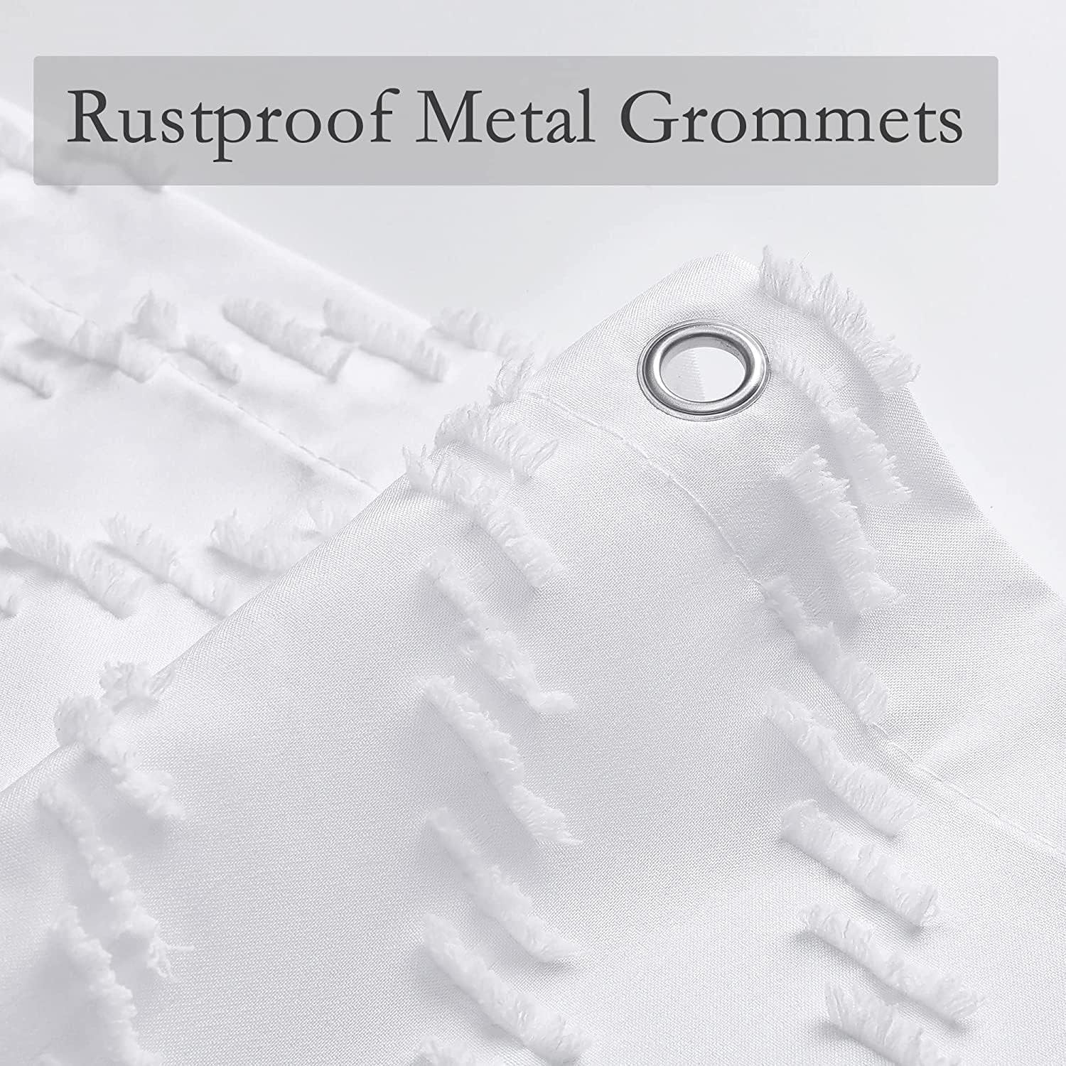 78 Inch Shower Curtain Tall Shower Curtain 78 Inches Long White Tufted Chevron Striped Fabric Shower Curtains For Bathroom Moder