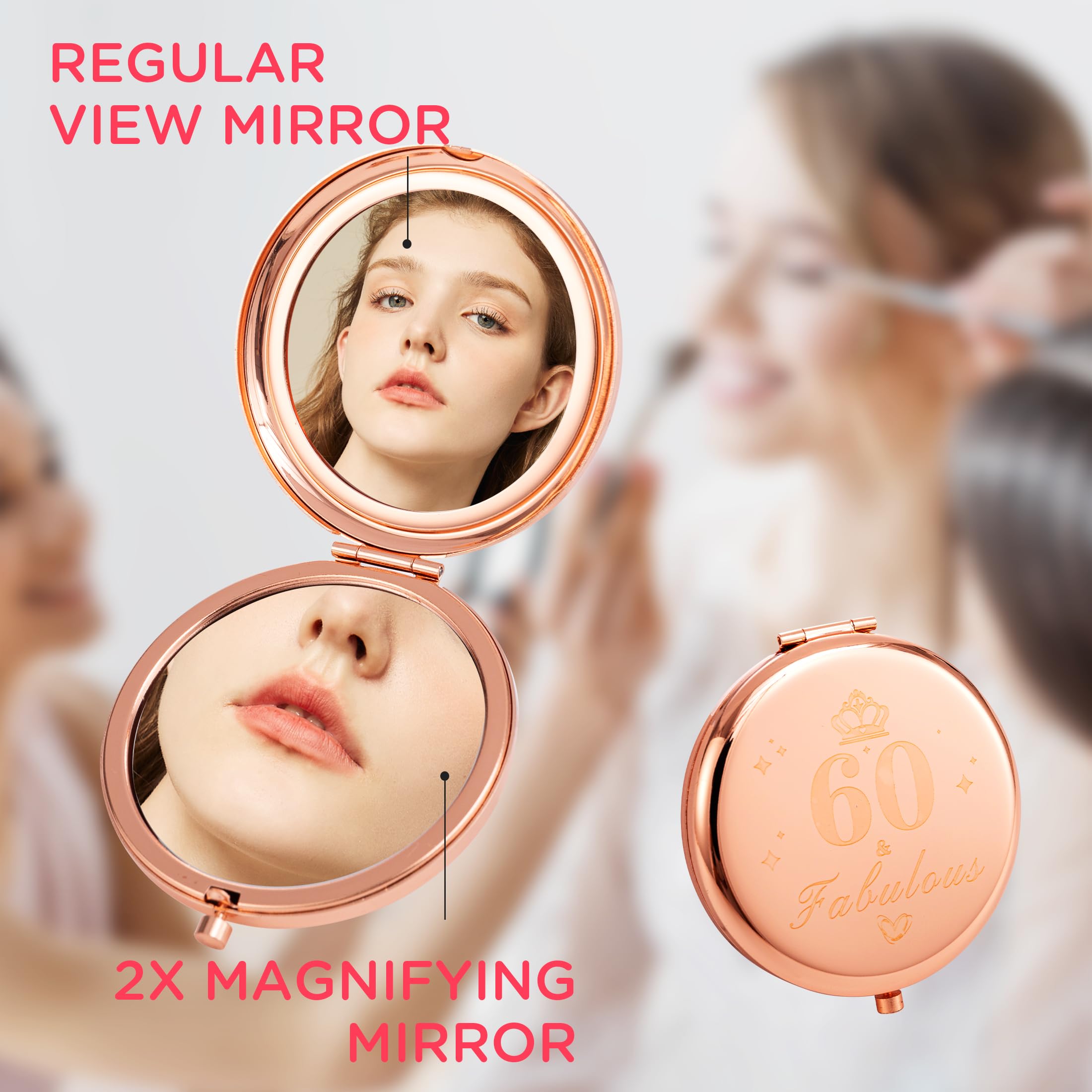 60Th Birthday Gifts For Women, 60 Year Old Unique Happy Birthday Gift For Her, Relaxation Spa Bath 60Th Birthday Gift Baskets Fo