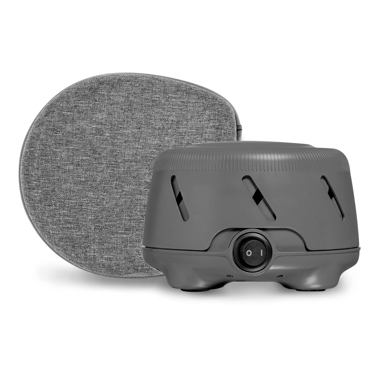 Yogasleep Dohm Uno (Charcoal) White Noise Machine + Travel Case| Travel, Office Privacy, Sleep Therapy, Concentration | For Adul