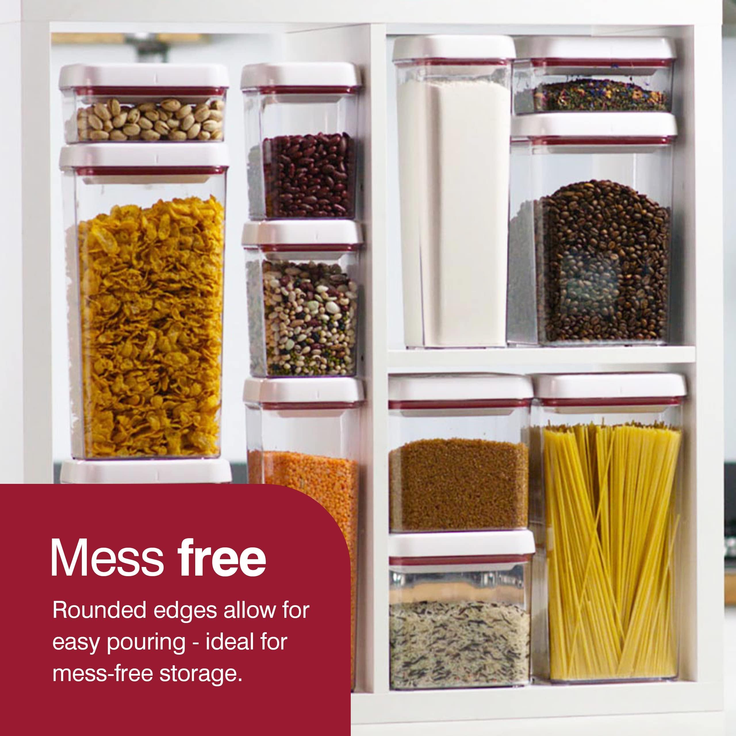 Zyliss Twist & Seal 77 Oz. Storage Container - Airtight Food Storage Container - Coffee, Sugar, Cereal, Flour, Pasta And Snack C