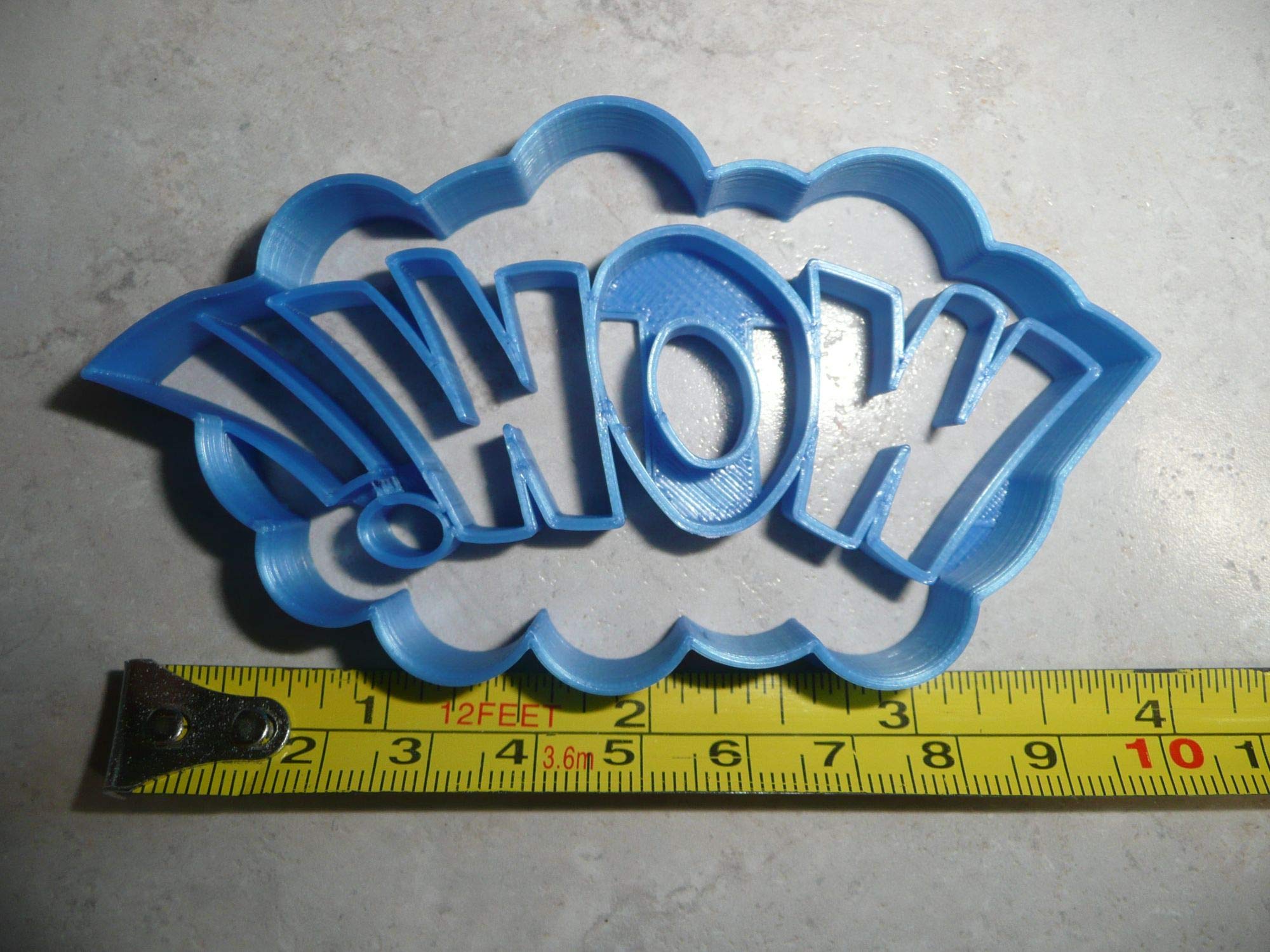 Wow Sign Quote Superhero Super Hero Comic Book Cookie Cutter Made In Usa Pr3201