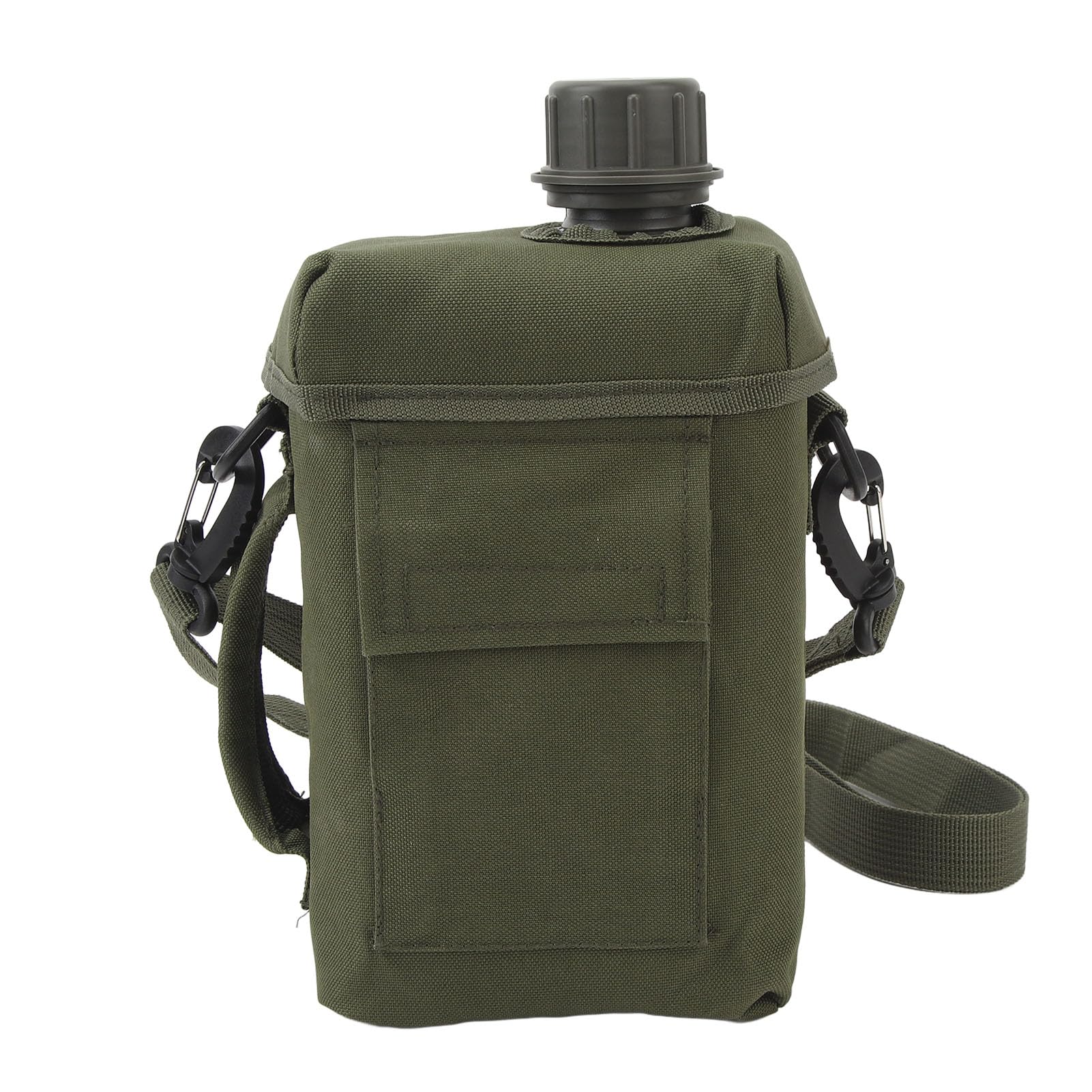 equlup 2L Insulated Water Bottle with Sleeve, Outdoor Water Flask Jug
