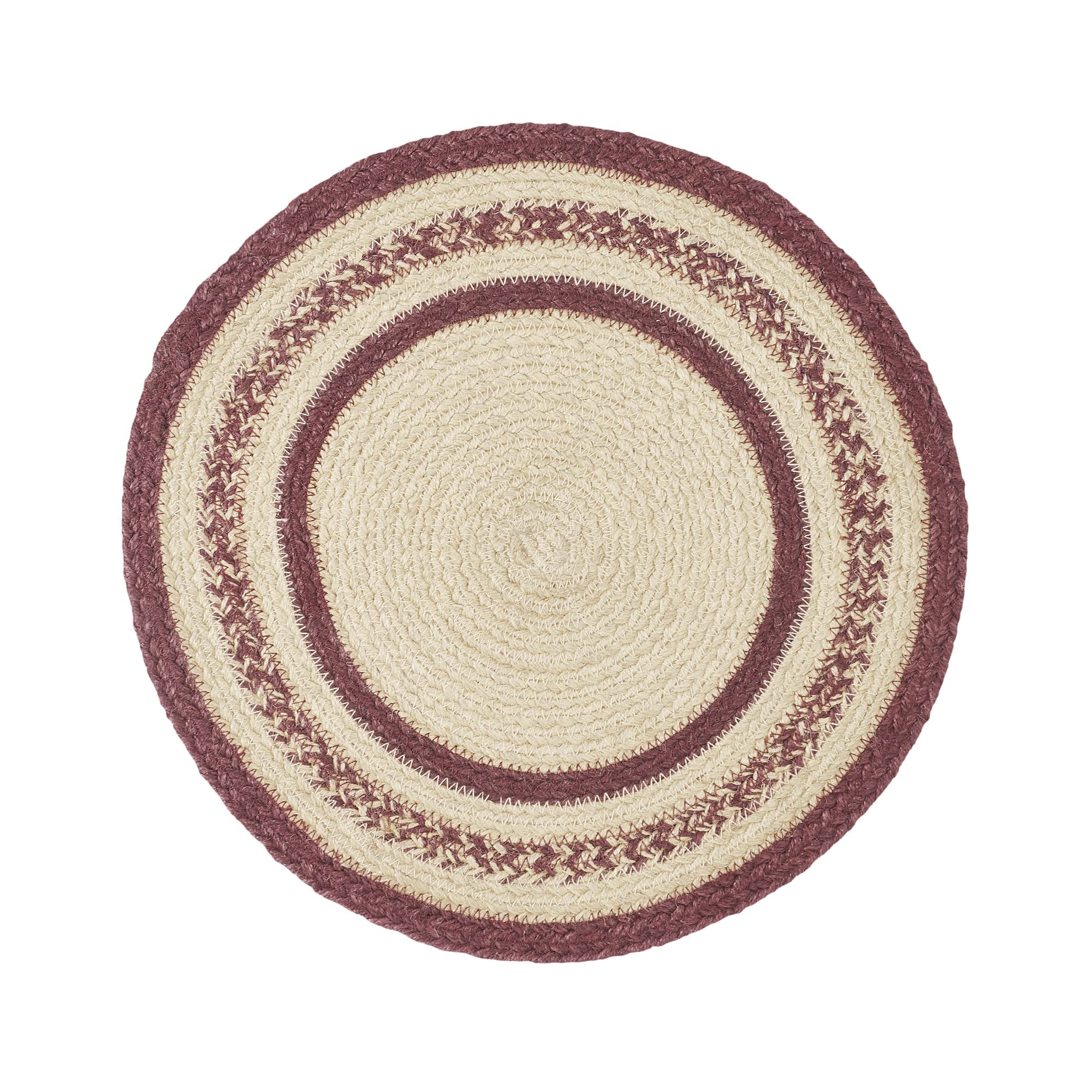 Vhc Brands Potomac Jute Trivet Woven Table Mat 15'' Round