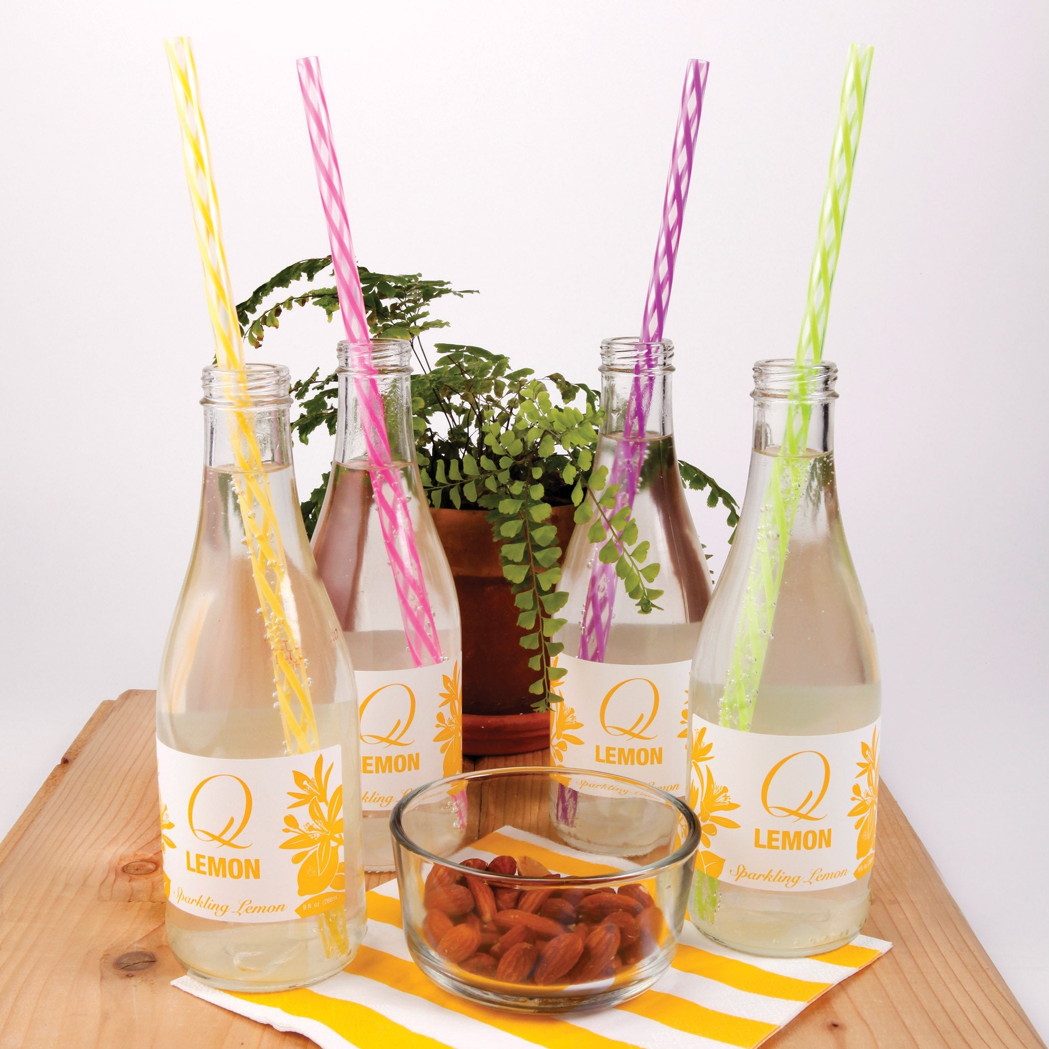 Rainbow Reusable Straws