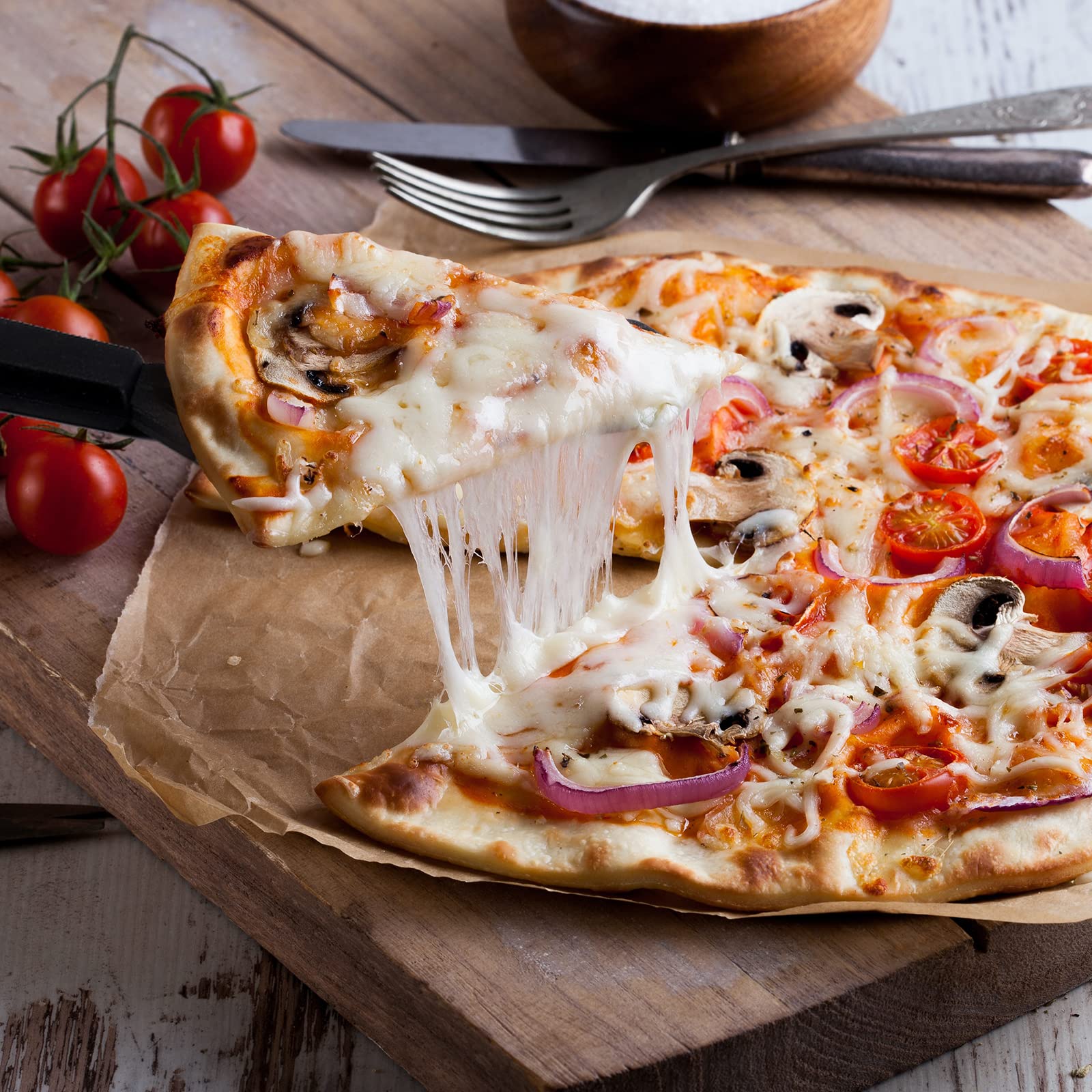 Savita Mini Brownie Serving Spatula Flexible Silicone Turner Heat-Resistant Flipper Nonstick Slotted Spatula For Fish, Eggs, Pan