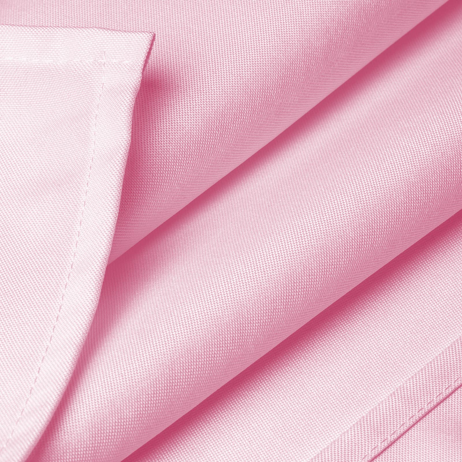 Lann'S Linens - 60 X 102 Premium Tablecloth For Wedding/Banquet/Restaurant - Rectangular Polyester Fabric Table Cloth - Pink