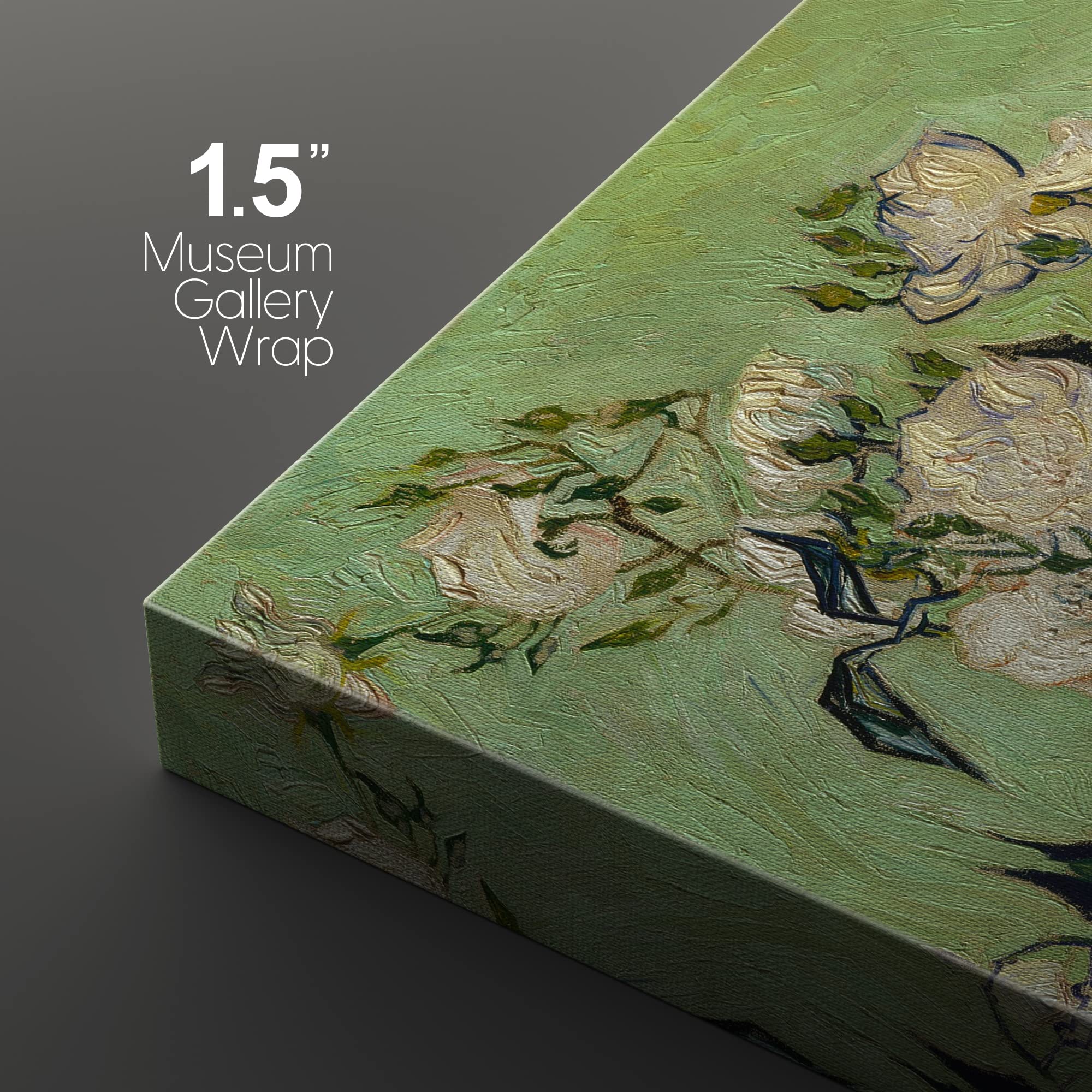 Wall26 Canvas Print Wall Art Set Poppy, Sunflower, Iris Flower Trio Vincent Van Gogh Classical Illustrations Fine Art Decorative