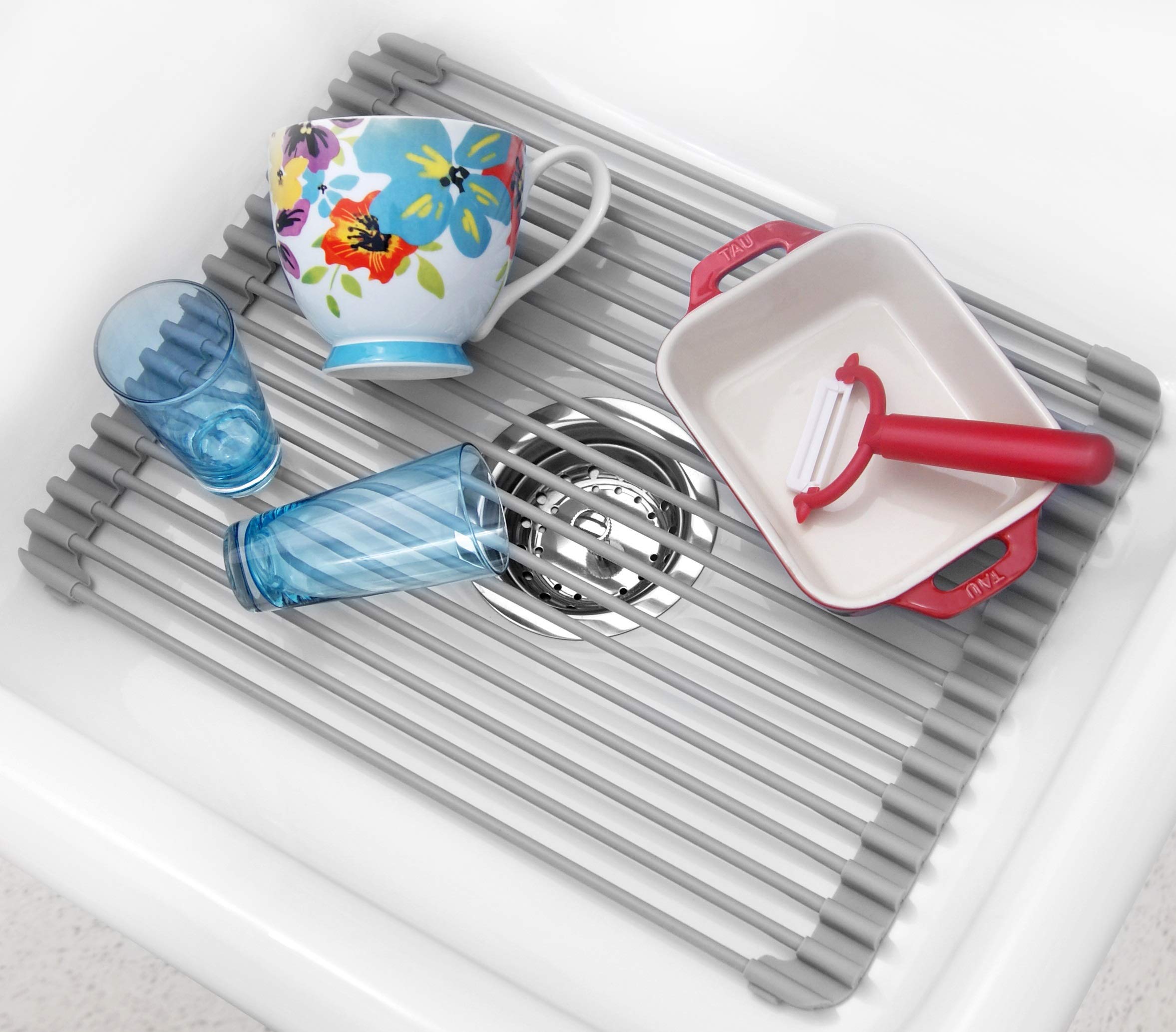 Better Houseware 31486 Kitchen Rack, Standard, Gray