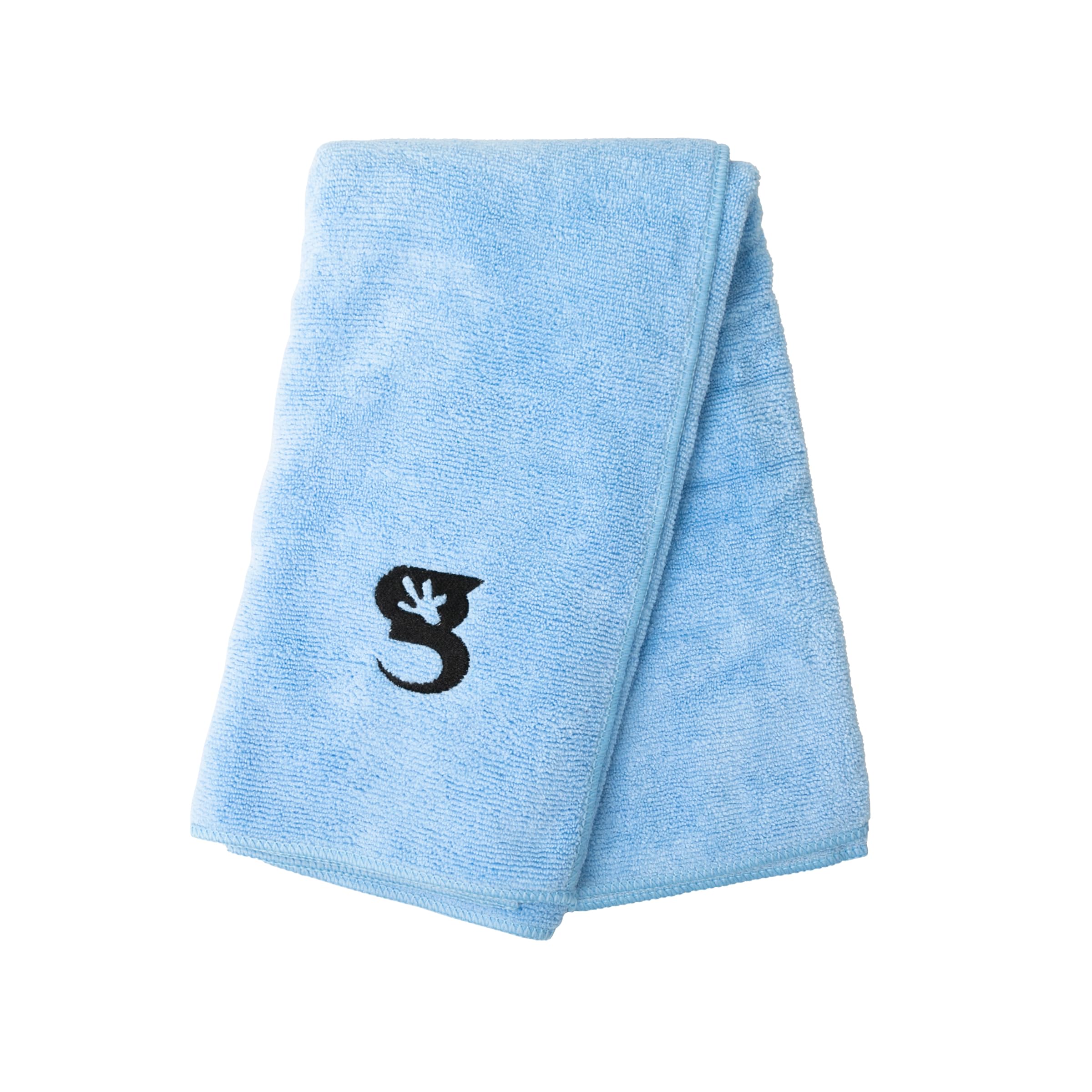 Geckobrands  Quick Dry And Highly Absorbent 2 X 4 Terry Feel Towel, (Blue) - Ideal Fast Drying Towel For Camping, Travel, Beach,