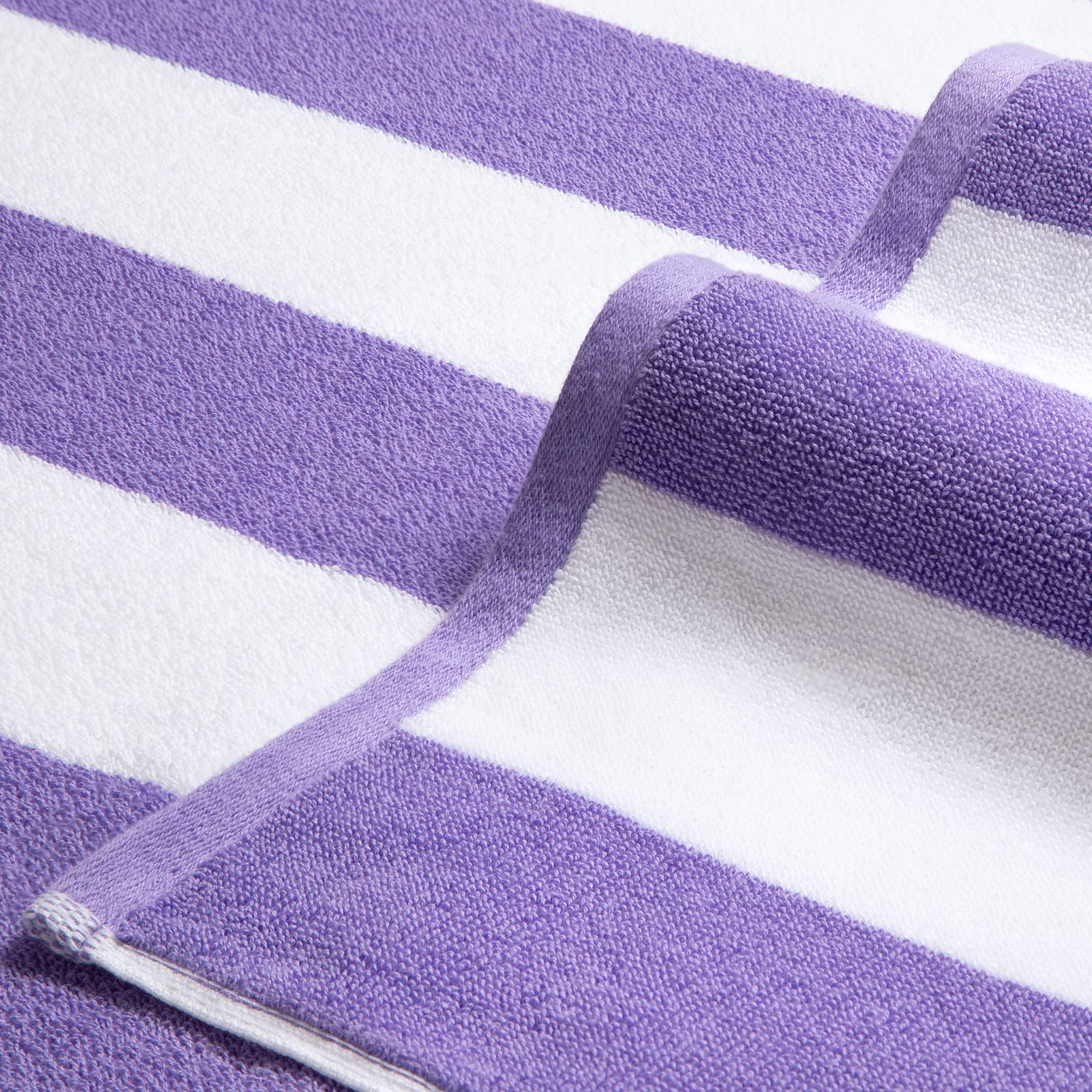 Bornbay Large Beach Towel Oversized - 40''X70'' Big Cute Beach Towels, Extra Large Thick Purple Beach Towels, Xl Wide Fluffy Swi